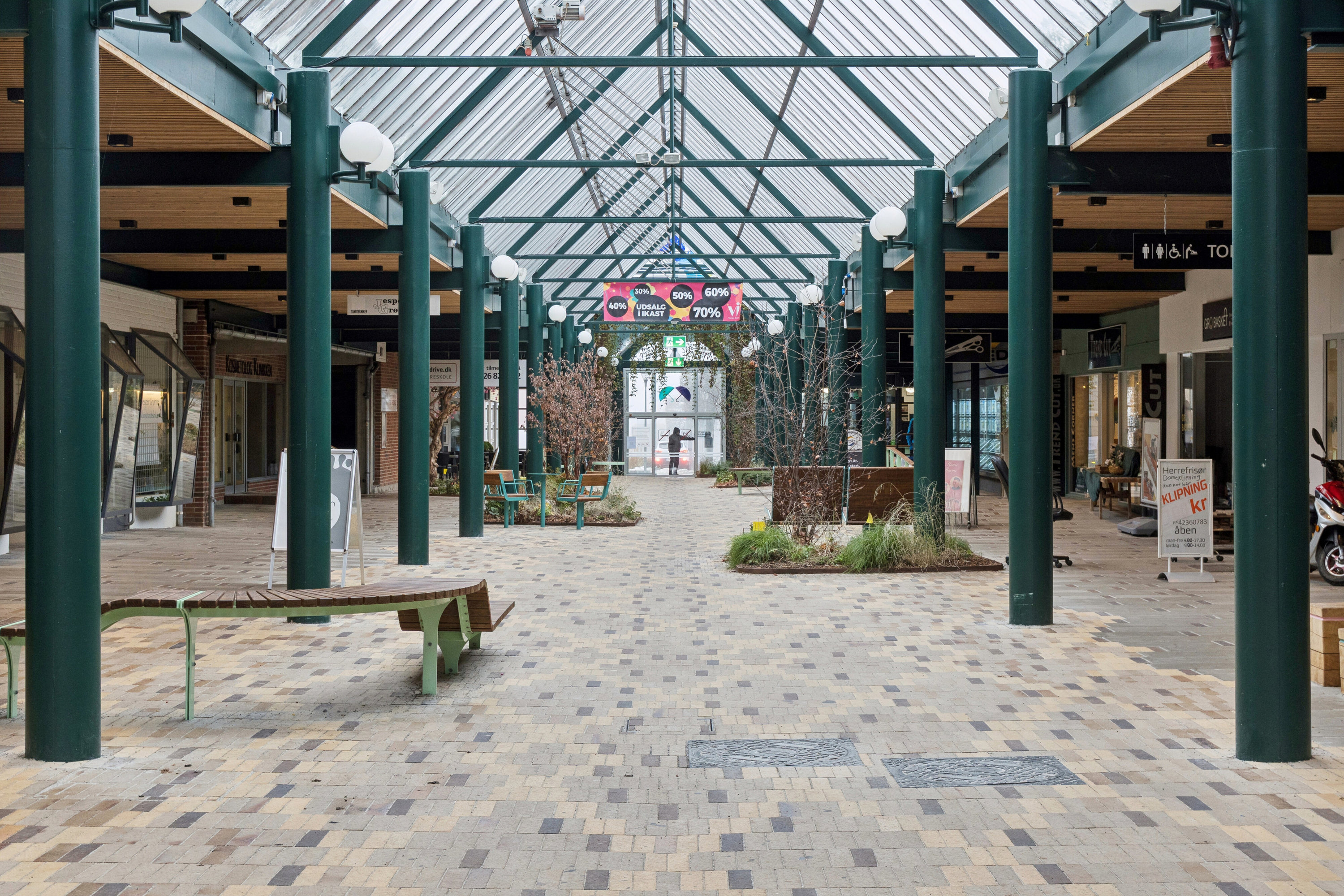 Fremhævet udendørs billede i fuldskærmstilstand. Billede af Strøget 33, 1. c., 7430 Ikast