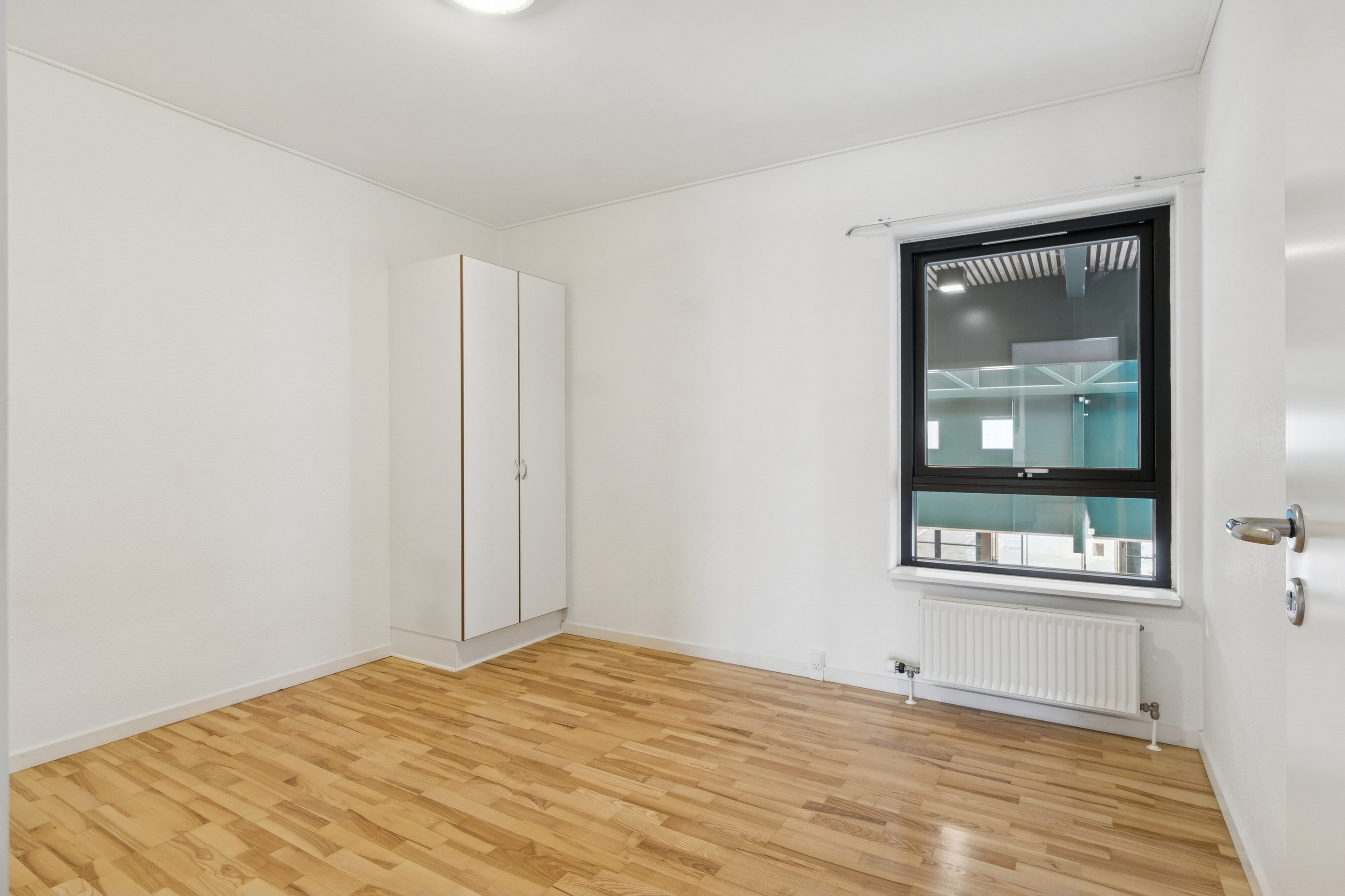 Fremhævet soveværelse billede i fuldskærmstilstand. Billede af Strøget 33, 1. c., 7430 Ikast