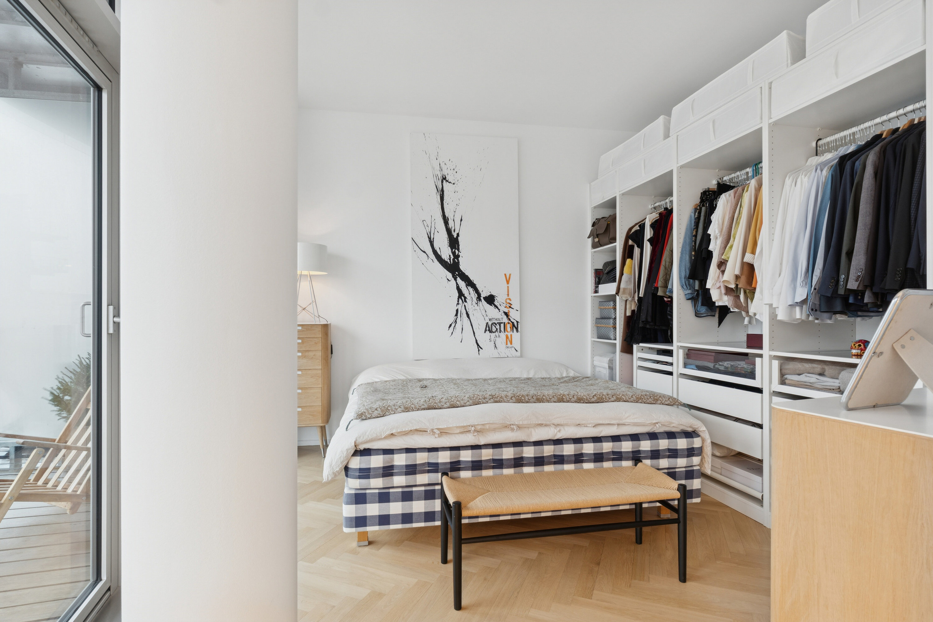 Fremhævet soveværelse billede i fuldskærmstilstand. Billede af Islands Brygge 32A, 2. 212., 2300 København S