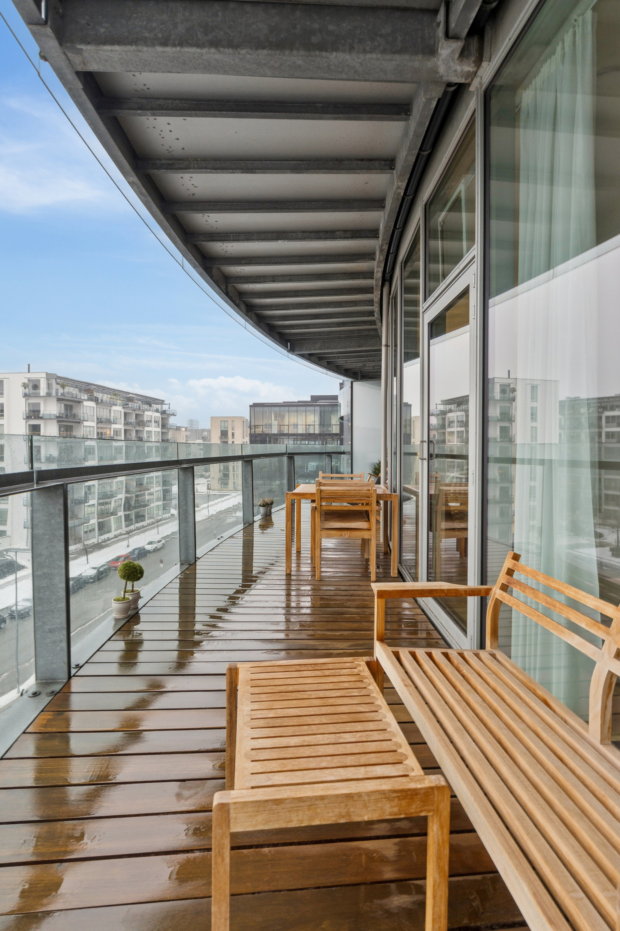 Fremhævet altan billede i fuldskærmstilstand. Billede af Islands Brygge 32A, 2. 212., 2300 København S