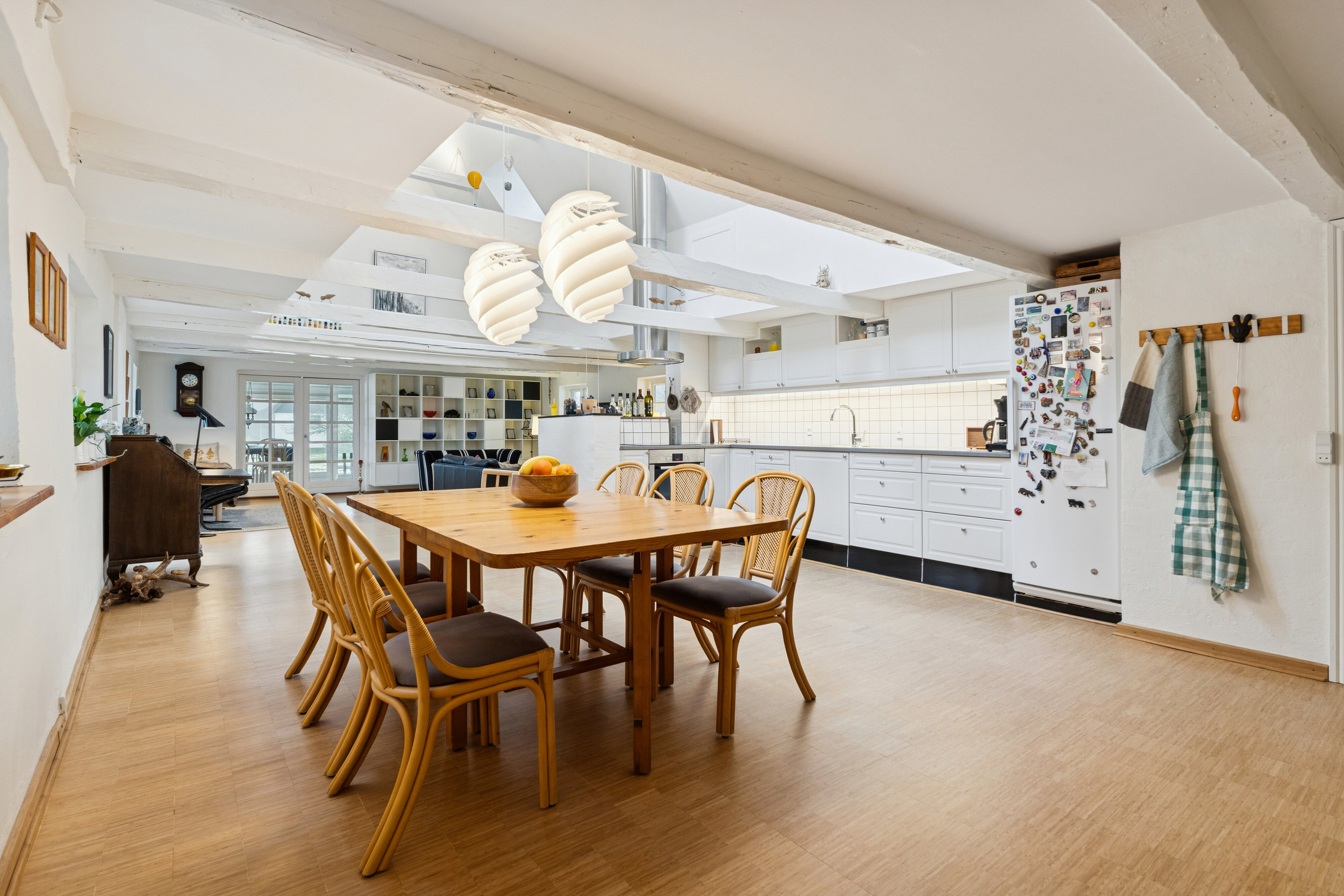 Fremhævet spisestue billede i fuldskærmstilstand. Billede af Malmose 11, Kissendrup, 5540 Ullerslev