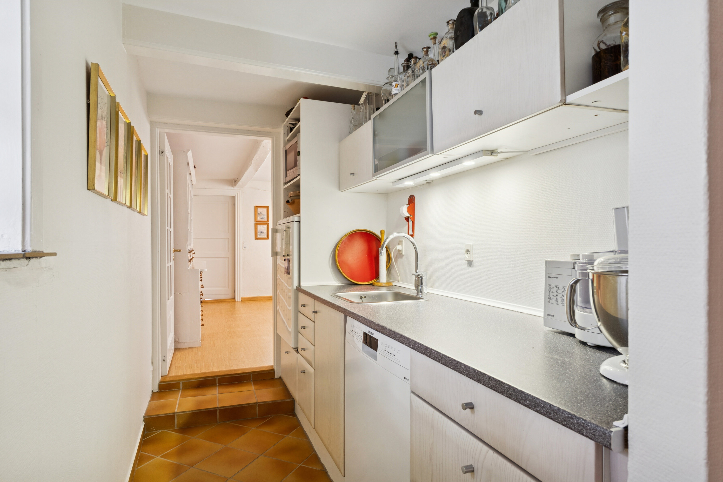 Fremhævet grovkøkken billede i fuldskærmstilstand. Billede af Malmose 11, Kissendrup, 5540 Ullerslev