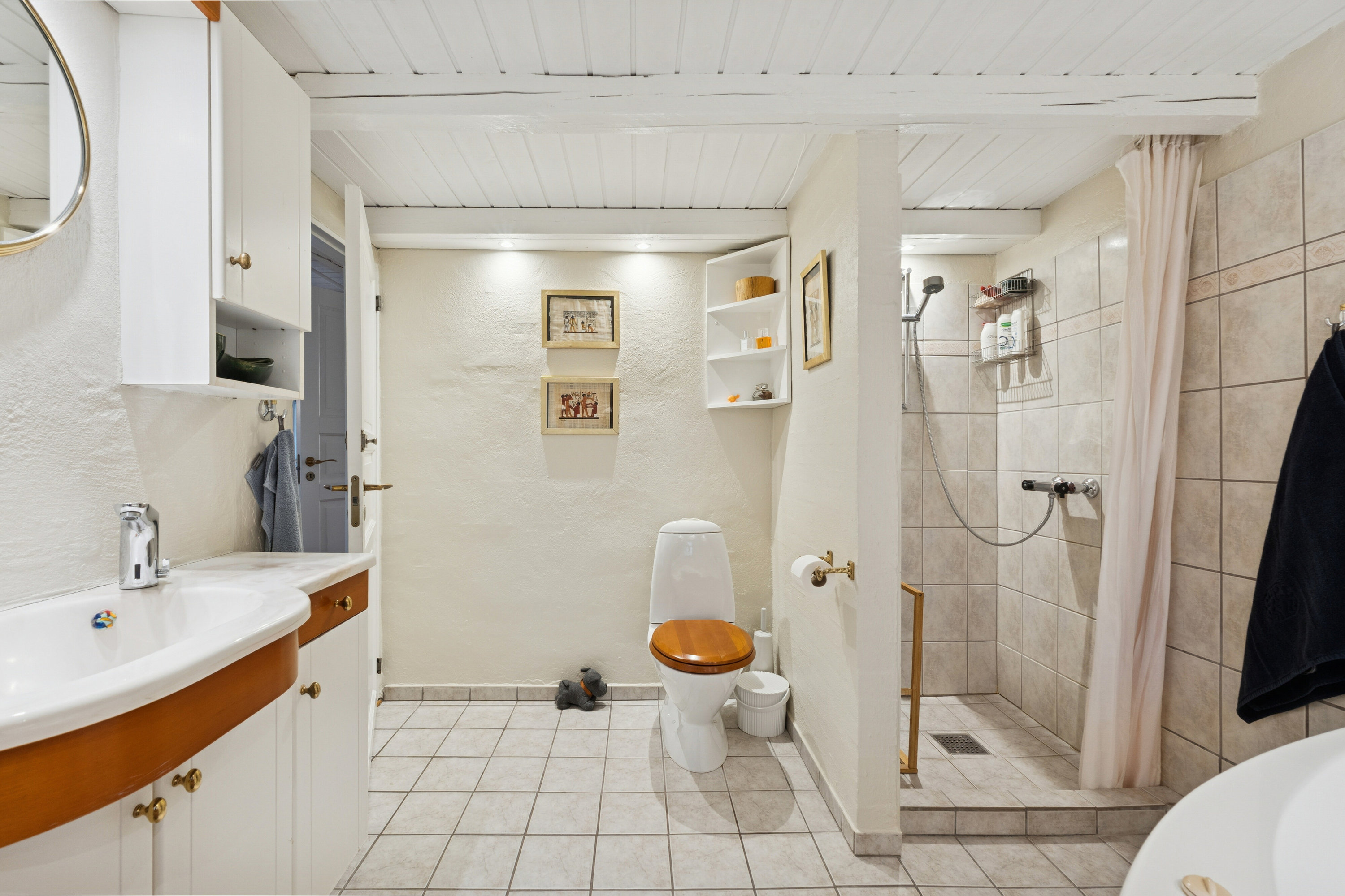 Fremhævet badeværelse billede i fuldskærmstilstand. Billede af Malmose 11, Kissendrup, 5540 Ullerslev