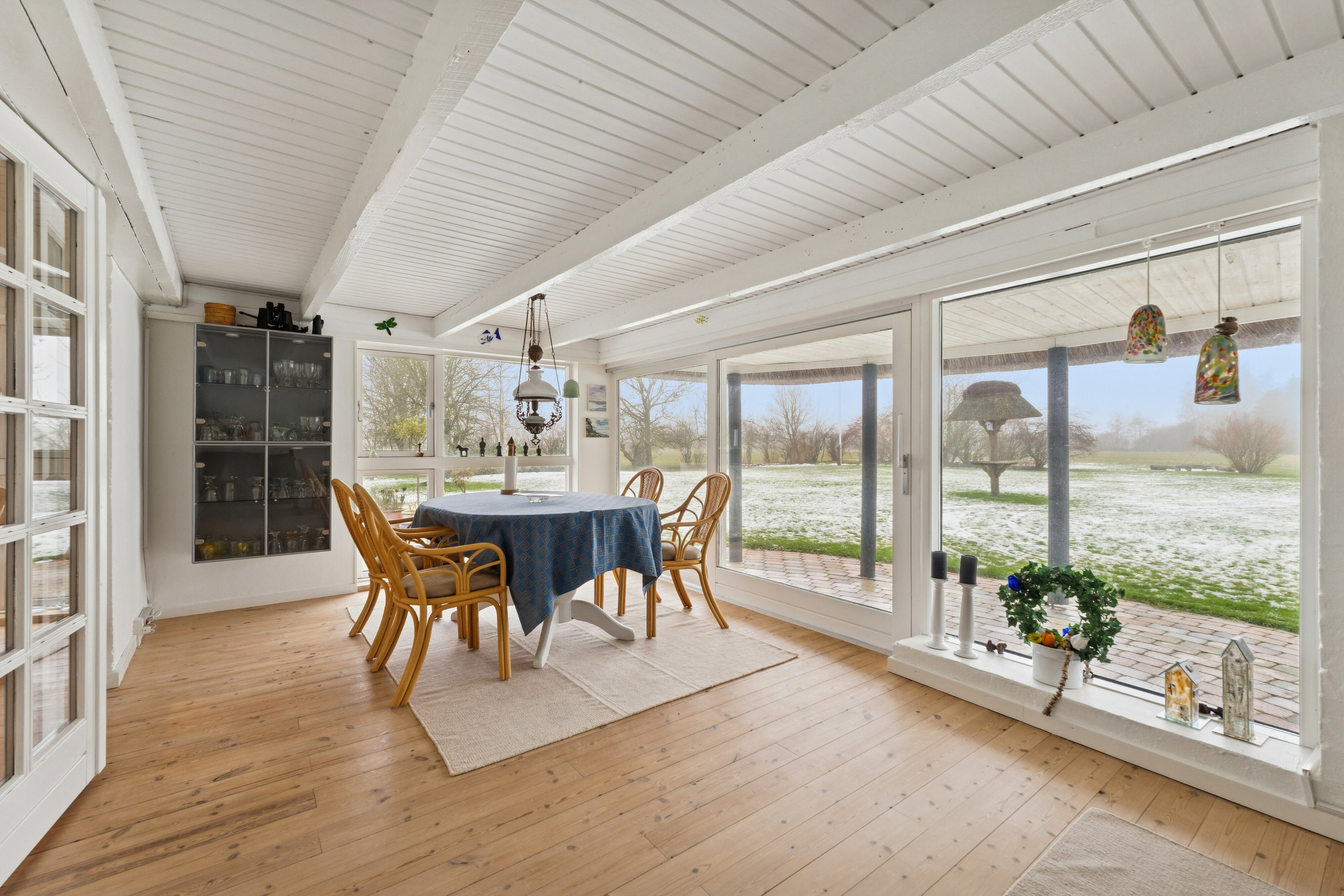 Fremhævet havestue billede i fuldskærmstilstand. Billede af Malmose 11, Kissendrup, 5540 Ullerslev