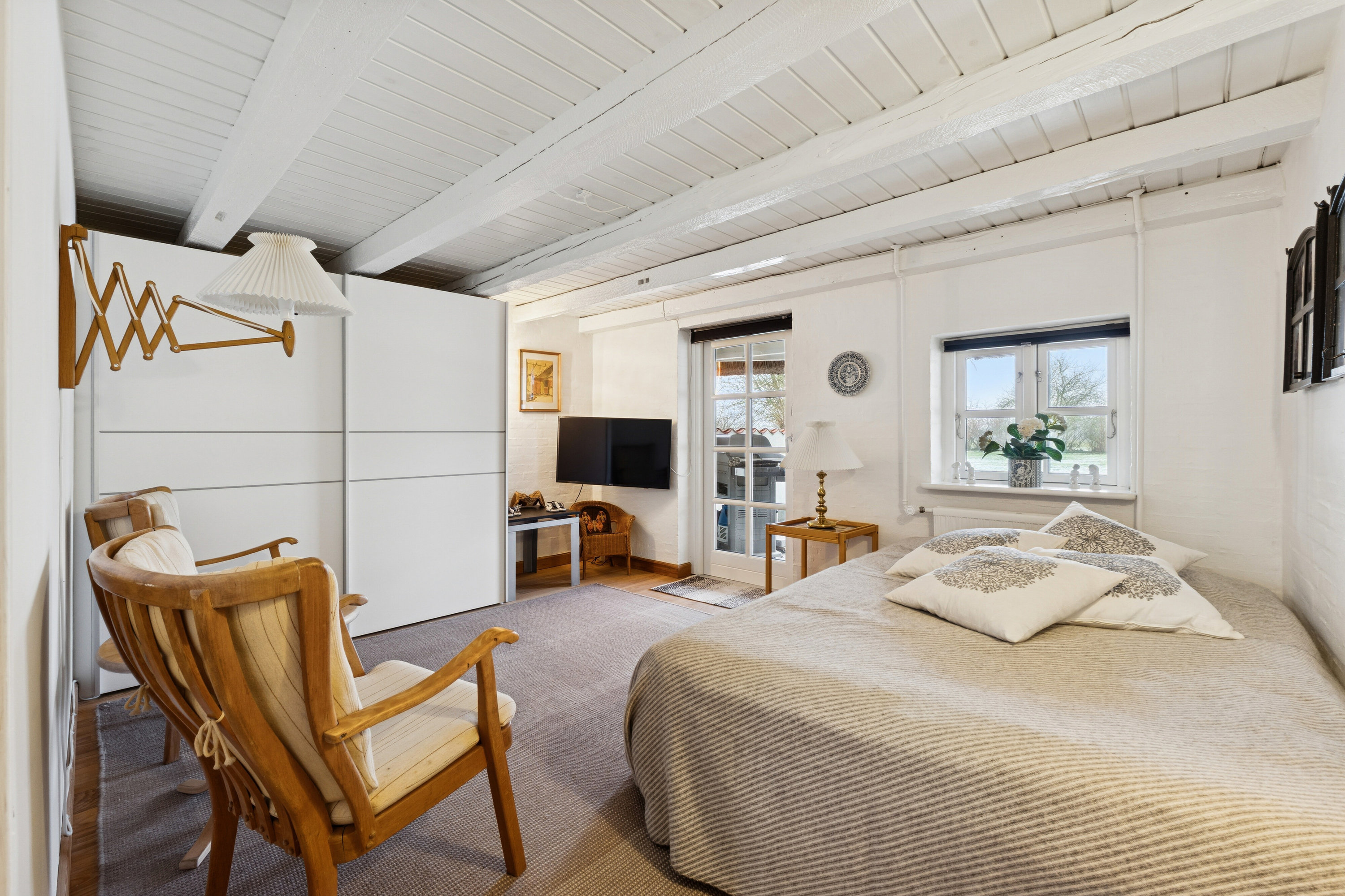 Fremhævet soveværelse billede i fuldskærmstilstand. Billede af Malmose 11, Kissendrup, 5540 Ullerslev