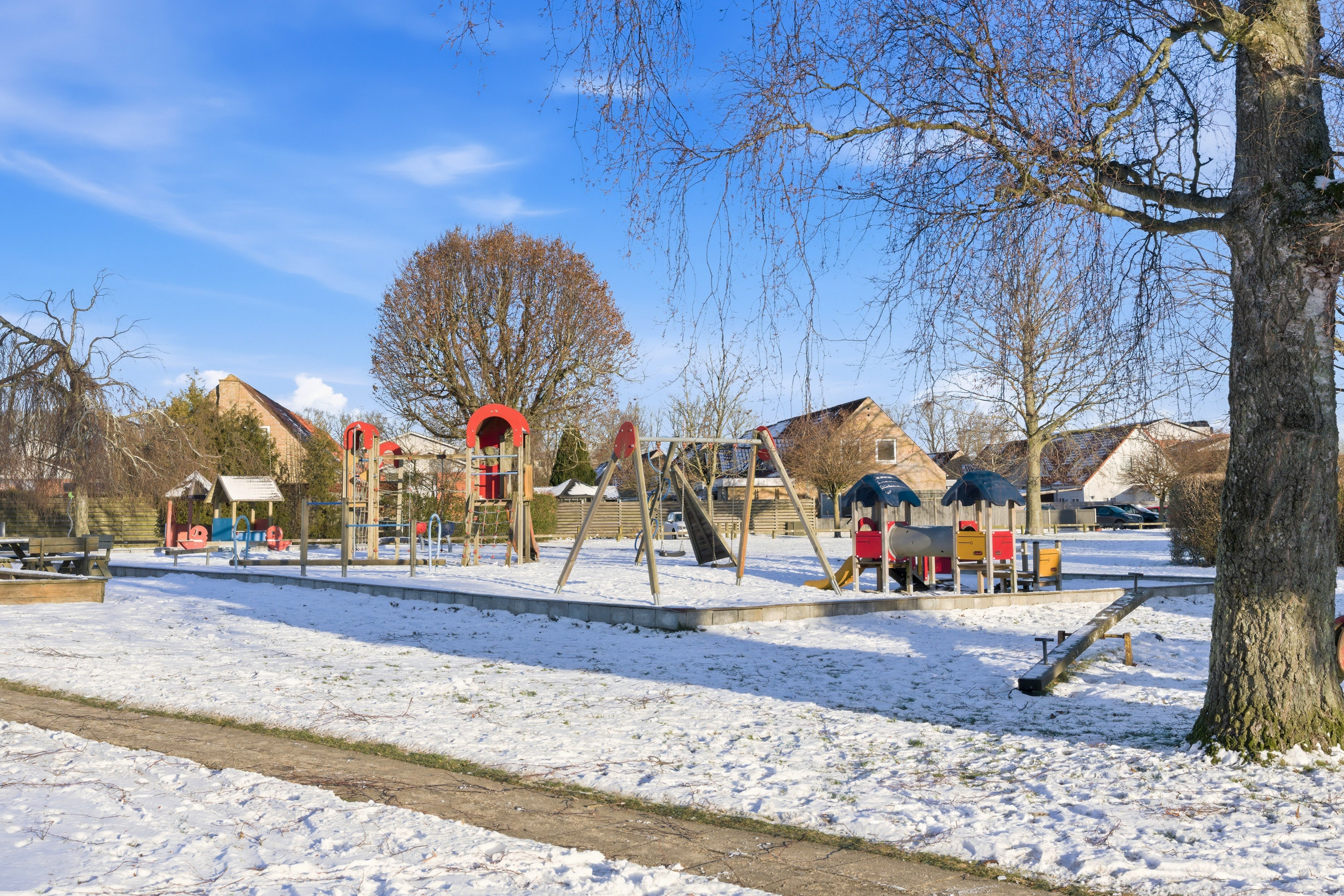 Fremhævet lokation billede i fuldskærmstilstand. Billede af Njalsvej 7, Højstrup, 5210 Odense NV