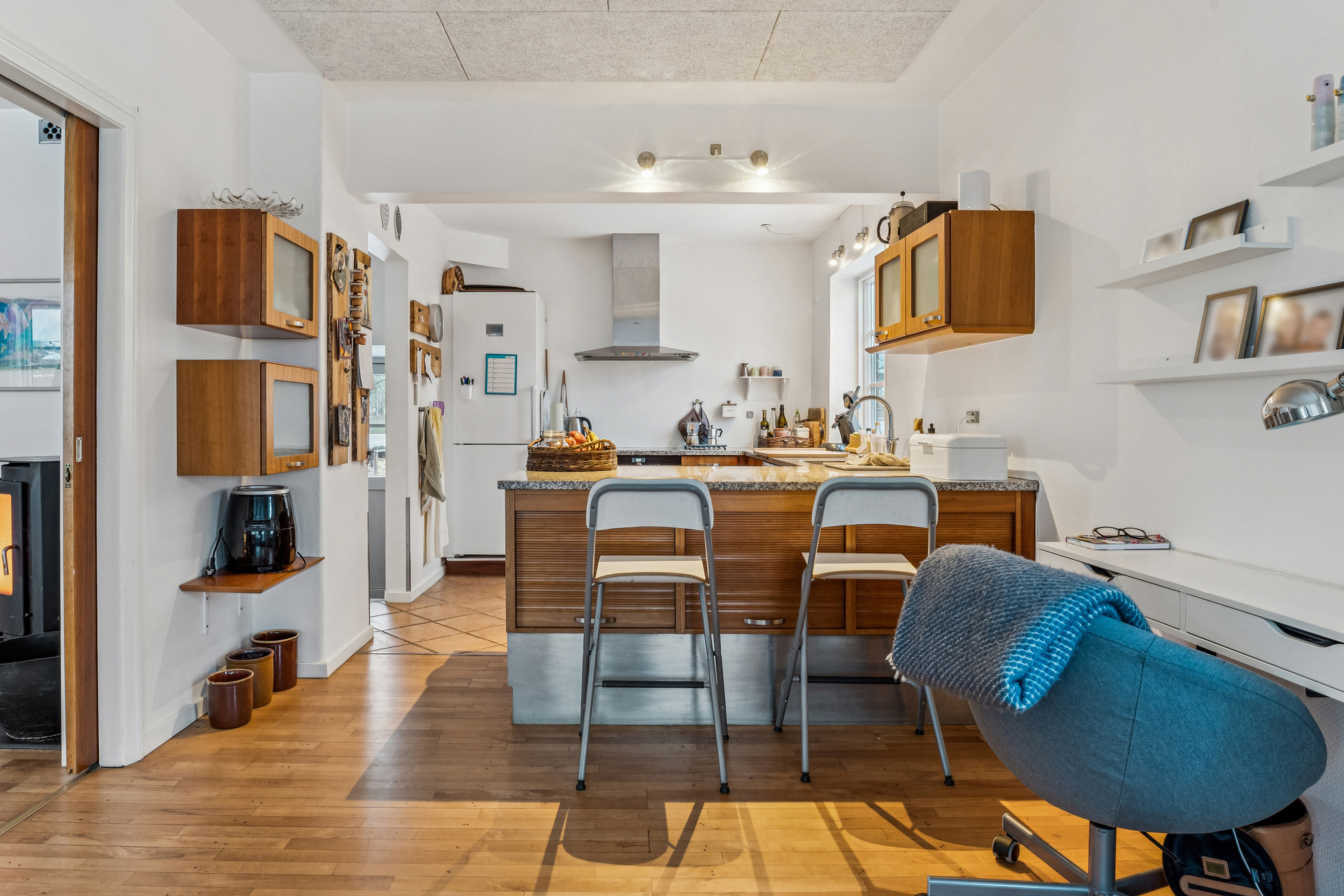 Fremhævet stue billede i fuldskærmstilstand. Billede af Skytten 4, Kærby, 9000 Aalborg