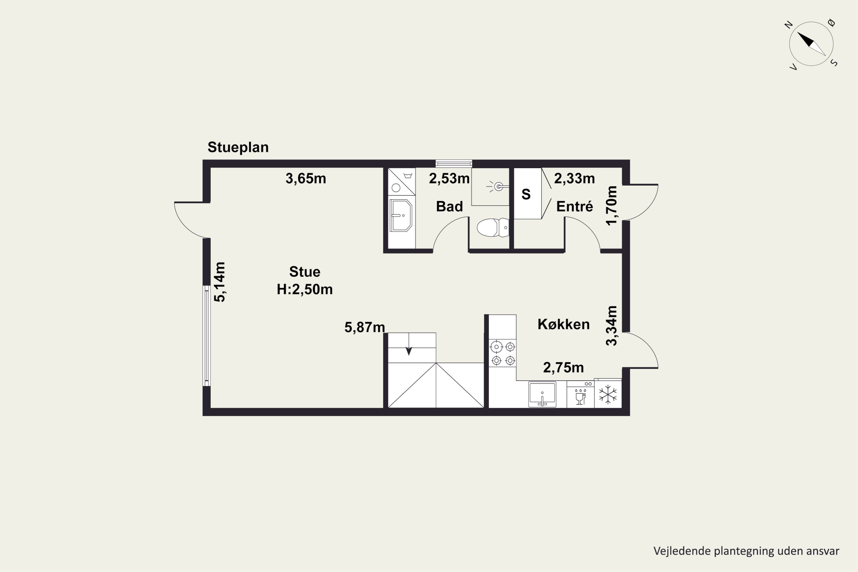 Plantegninger billede af Egå Engvej 57, 8250 Egå