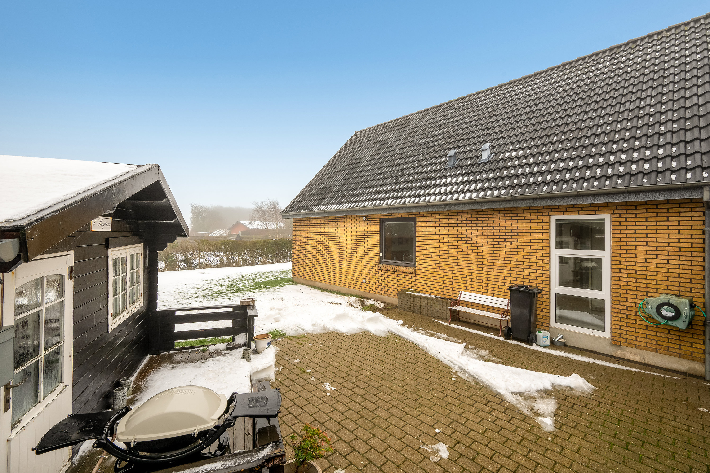 Fremhævet terrasse billede i fuldskærmstilstand. Billede af Anemonevej 12, 6950 Ringkøbing