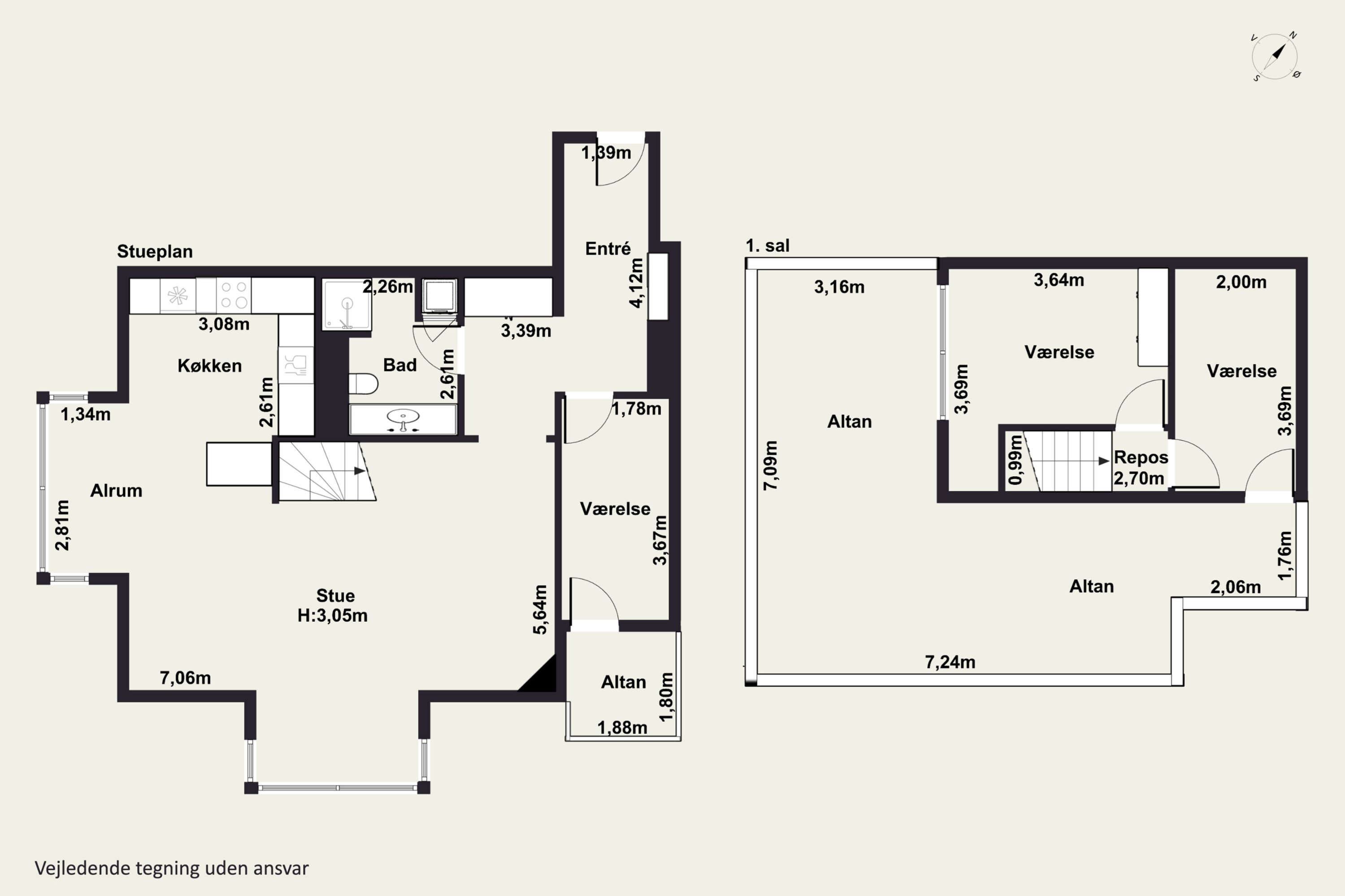 Plantegninger billede af Islands Brygge 30B, 13. 4., 2300 København S