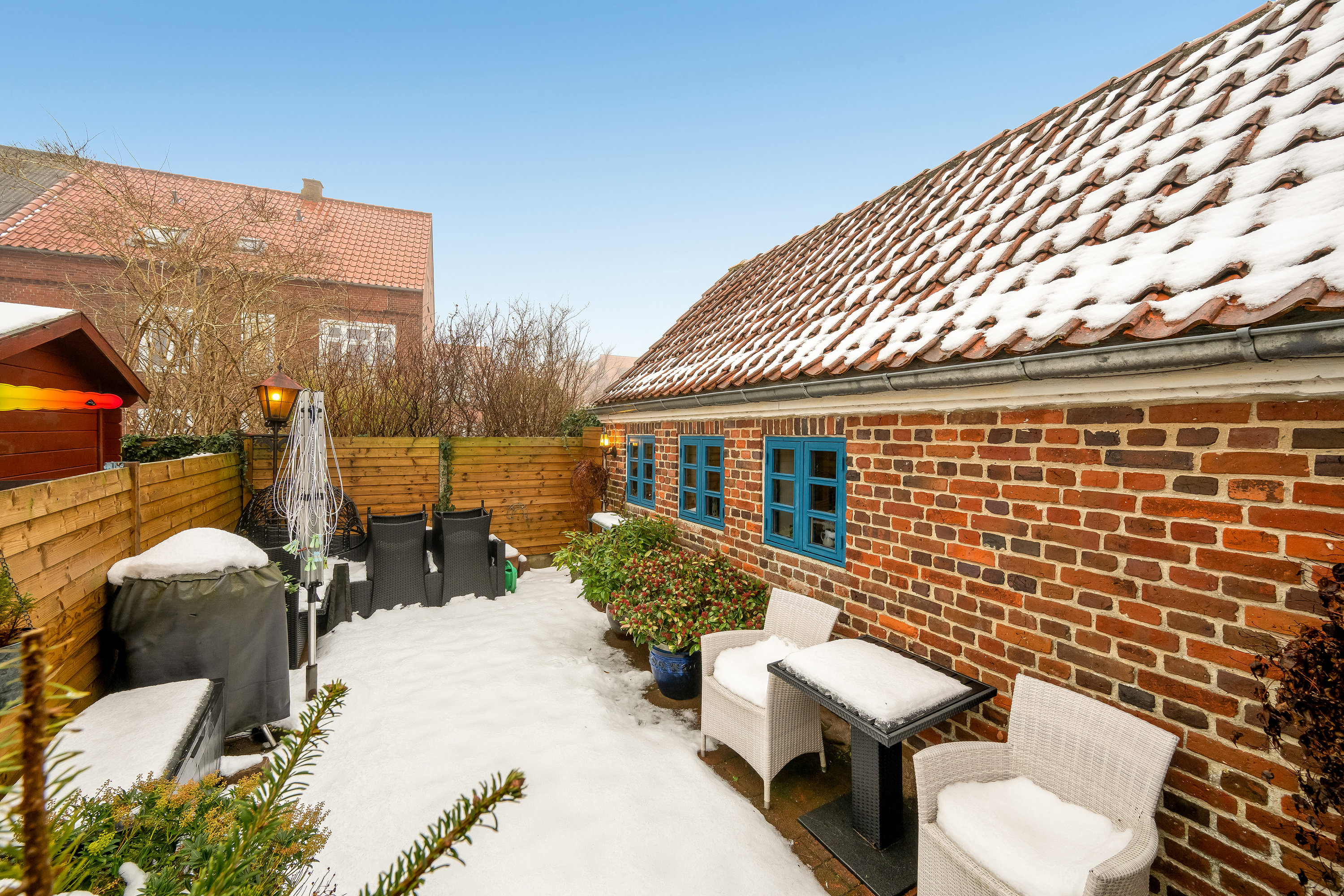 Miniaturebillede 1: terrasse. Billede af Østergade 5, 6950 Ringkøbing