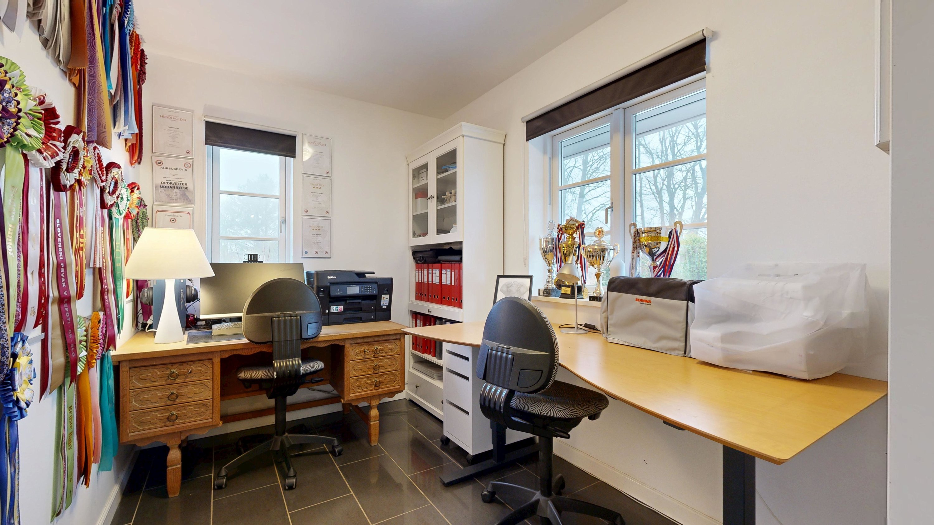 Fremhævet kontor billede i fuldskærmstilstand. Billede af Fuglsangvej 3, Vinding, 8654 Bryrup