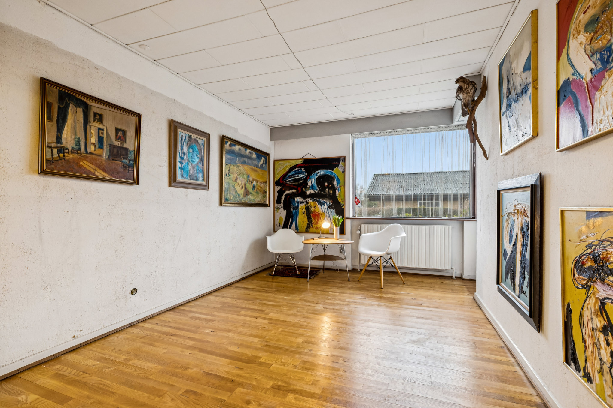 Fremhævet stue billede i fuldskærmstilstand. Billede af Gazellevej 7, 8960 Randers SØ