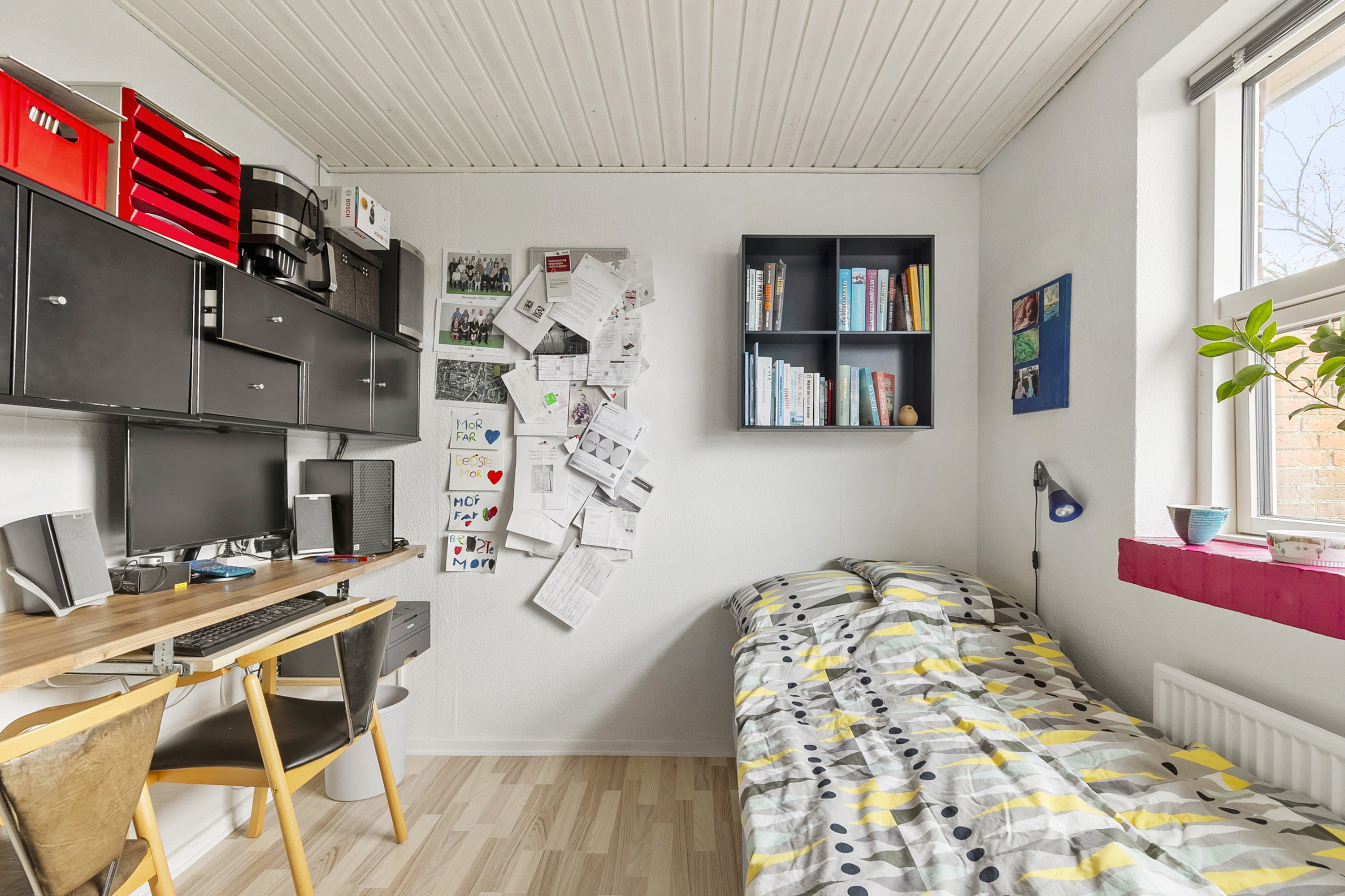 Fremhævet soveværelse billede i fuldskærmstilstand. Billede af Pilegårdsvej 96, Kolt, 8361 Hasselager