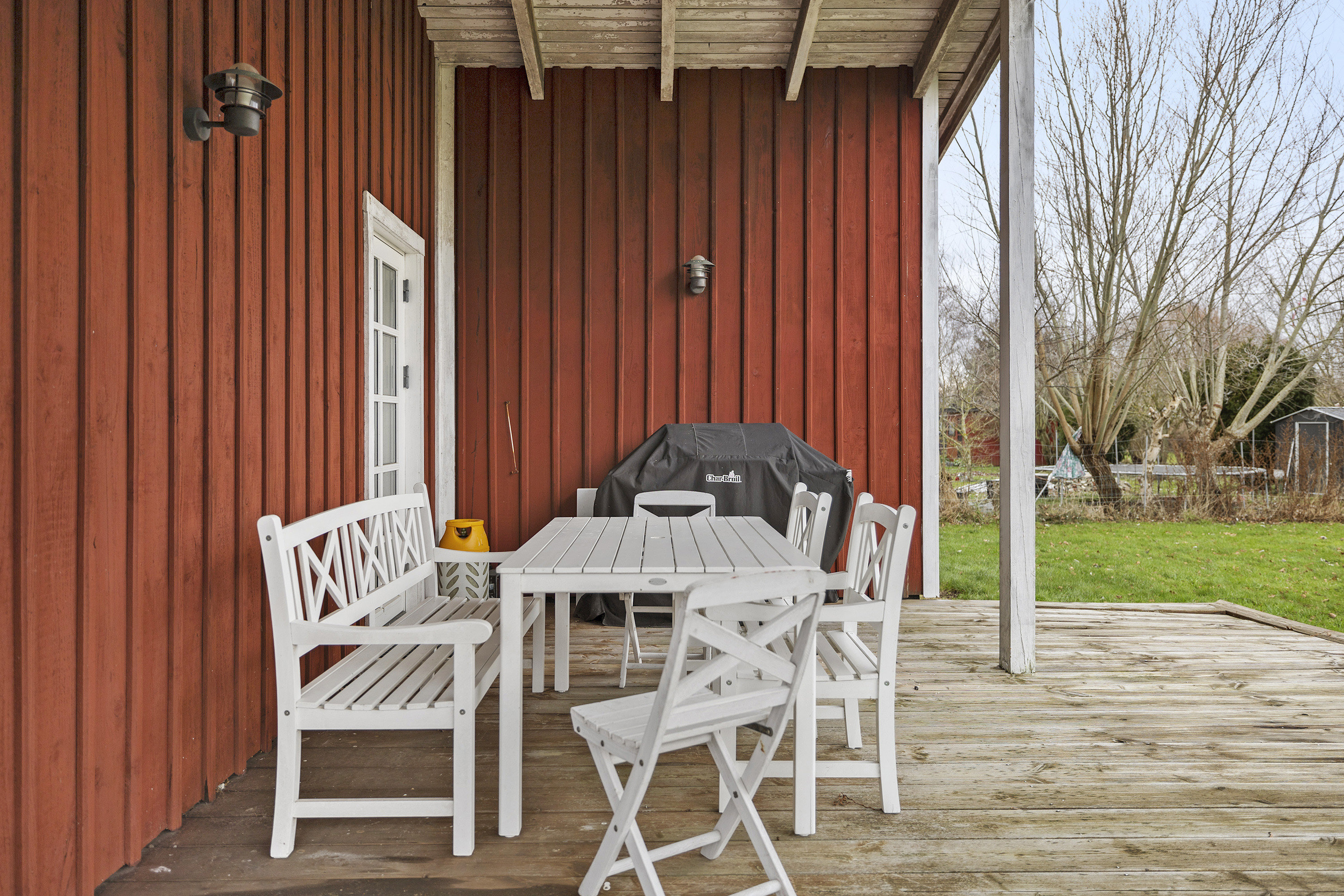 Fremhævet terrasse billede i fuldskærmstilstand. Billede af Gøgemarken 6, Frølunde Fed, 4220 Korsør