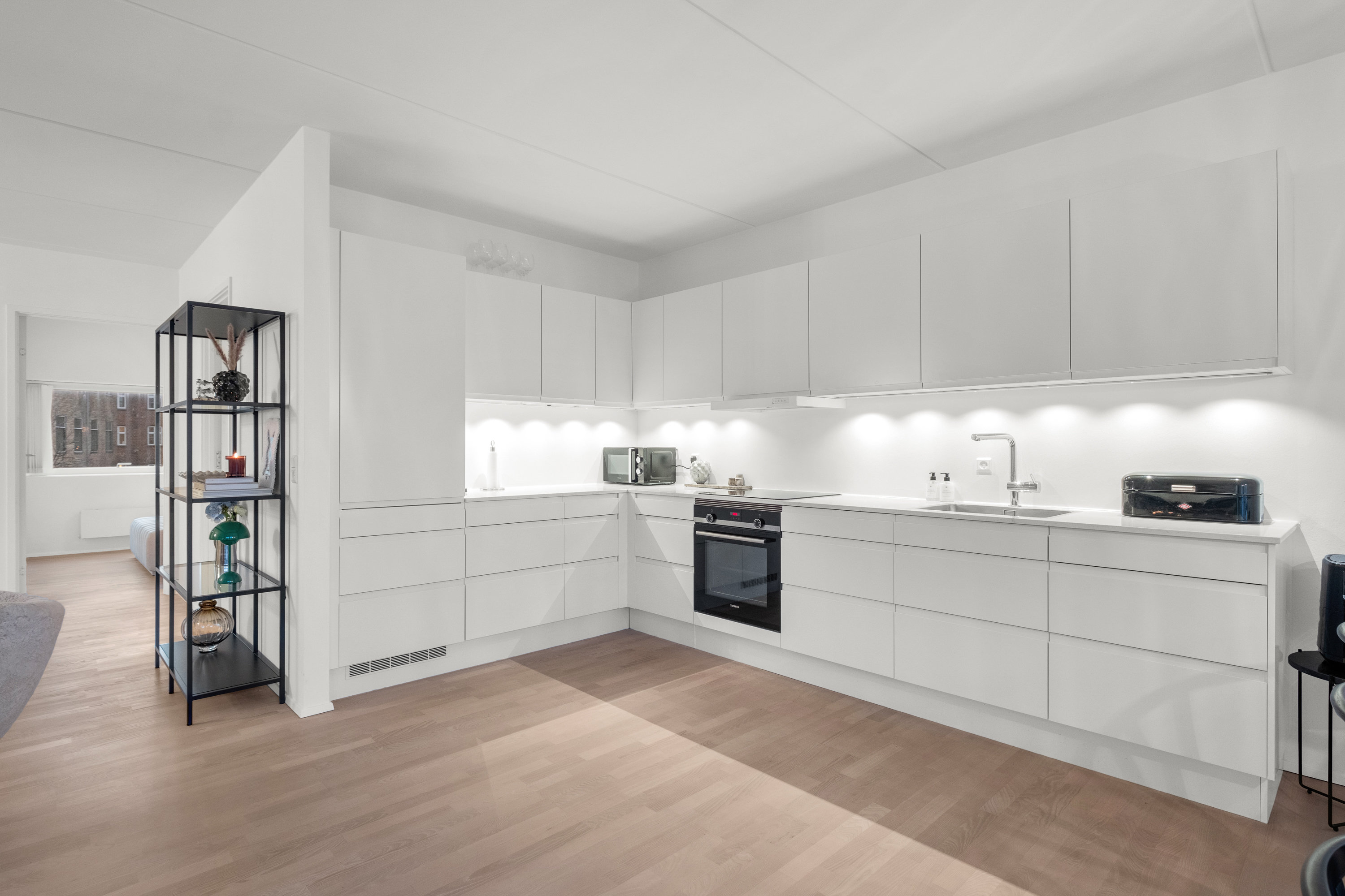 Fremhævet køkken billede i fuldskærmstilstand. Billede af Frederiksgade 11, 2. tv., 8000 Aarhus C