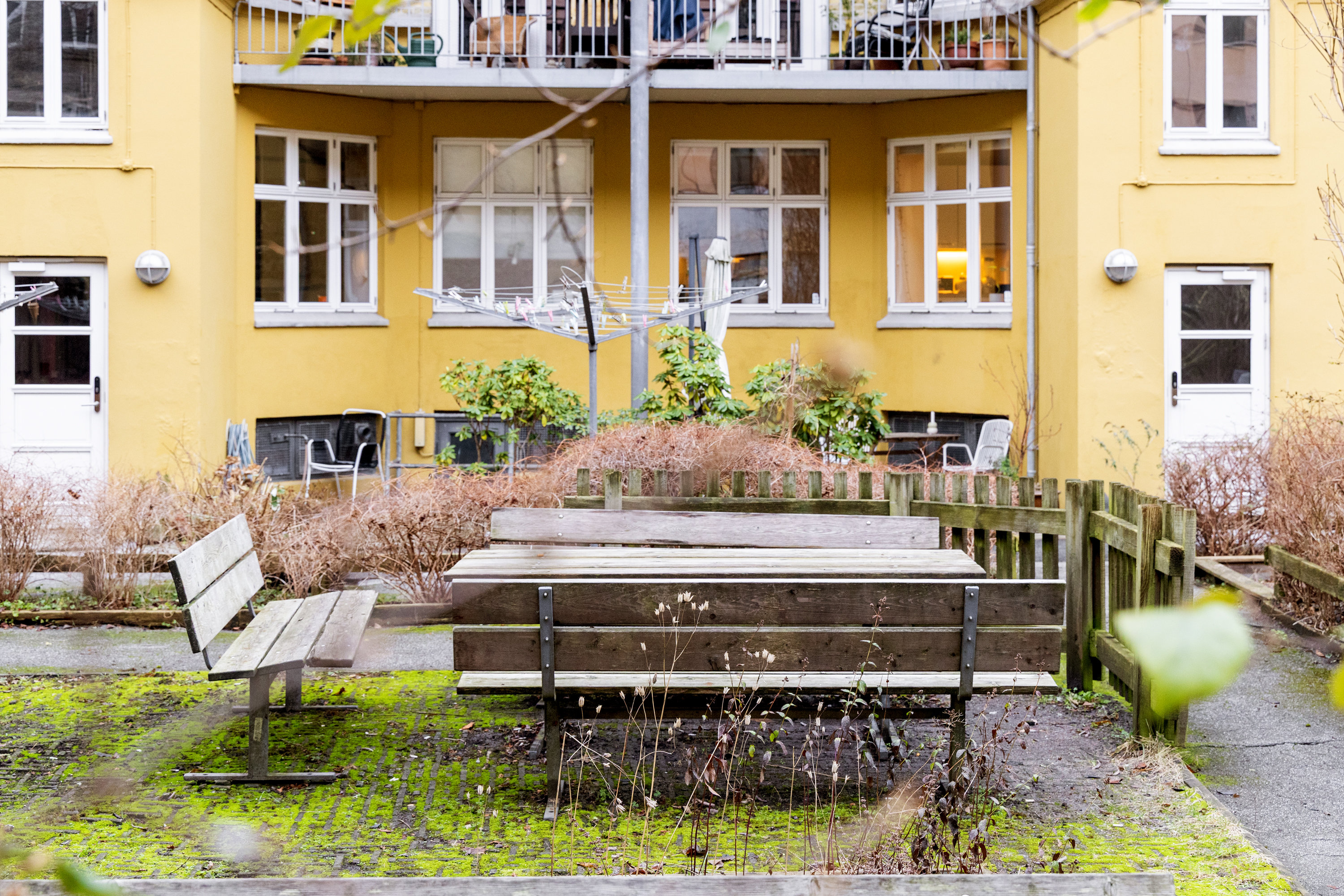 Fremhævet gårdmiljø billede i fuldskærmstilstand. Billede af Baldersgade 46, st.., 2200 København N