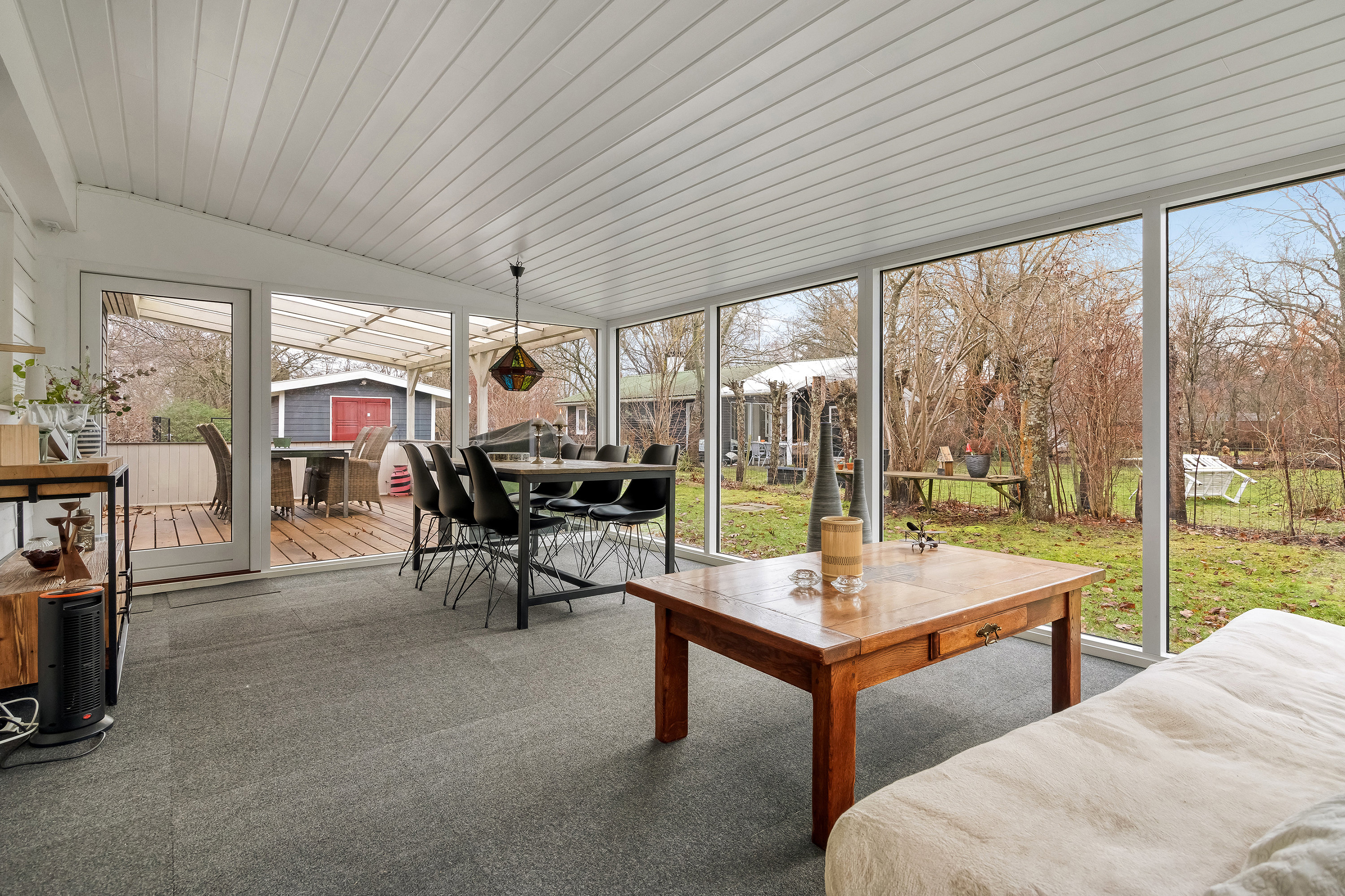 Fremhævet udestue billede i fuldskærmstilstand. Billede af Mæremosevej 6, Kulhuse, 3630 Jægerspris