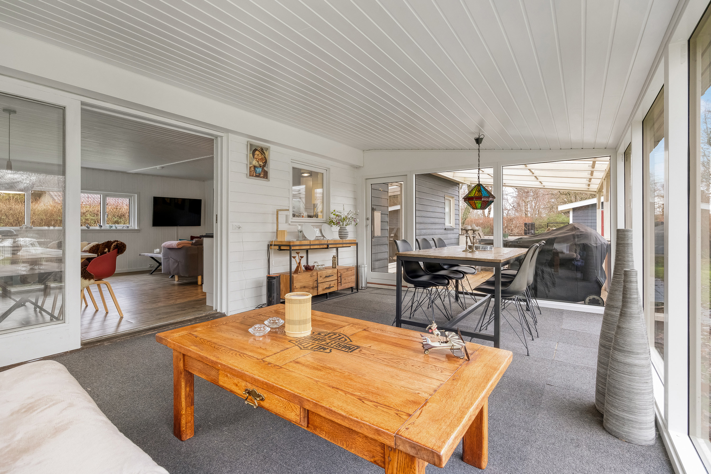 Fremhævet udestue billede i fuldskærmstilstand. Billede af Mæremosevej 6, Kulhuse, 3630 Jægerspris