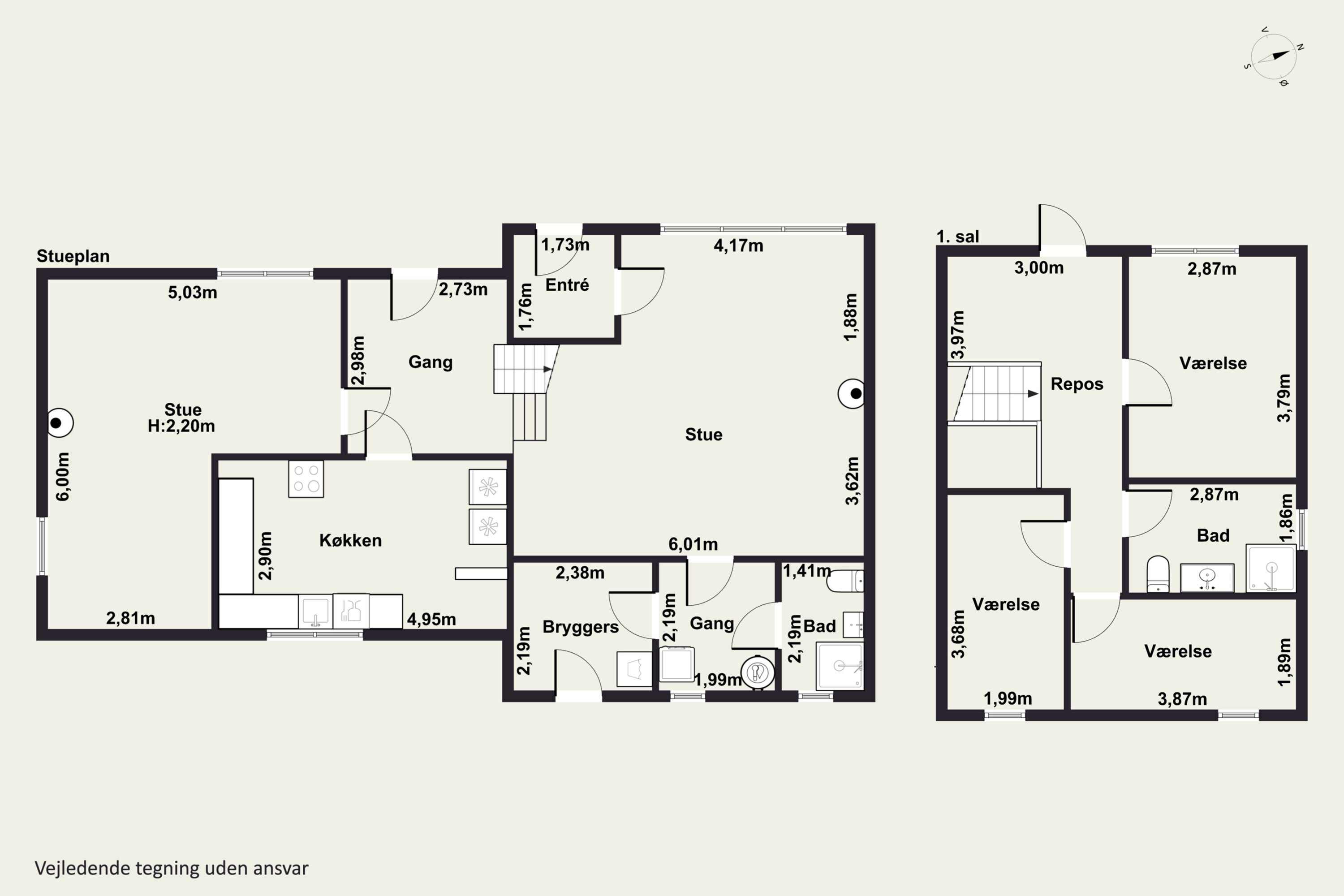 Plantegninger billede af Skolevænget 42, 4470 Svebølle
