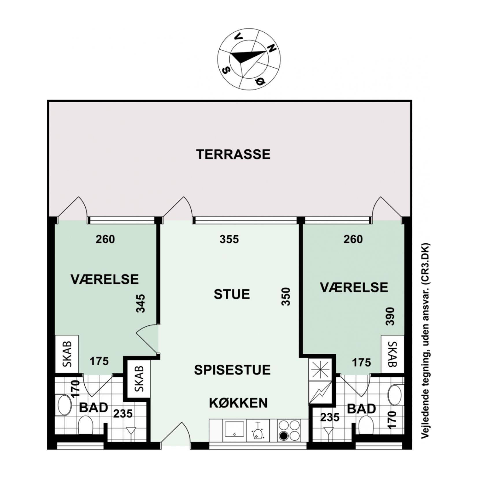 Plantegninger billede af Feriebyen 20, 3250 Gilleleje