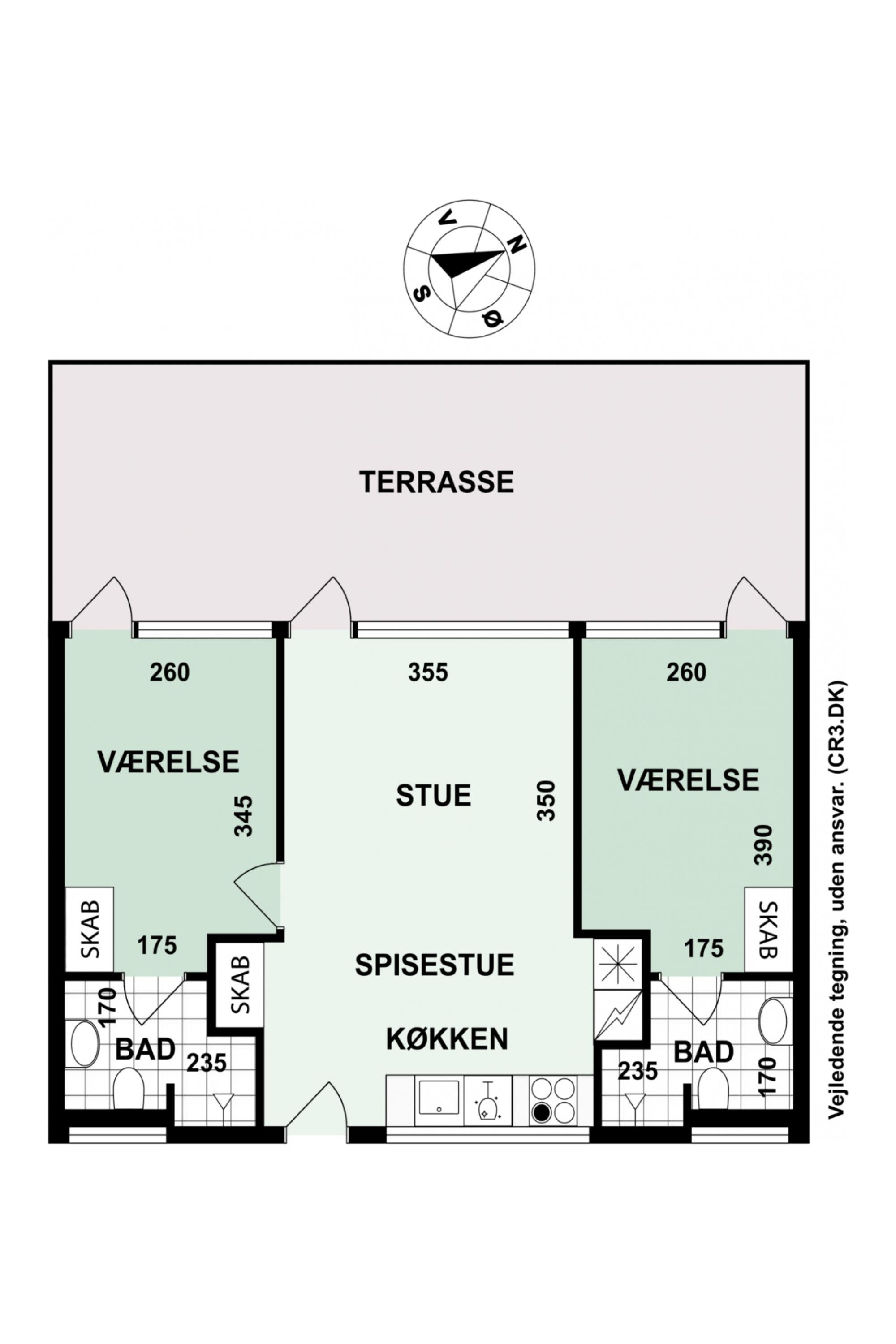 Plantegninger billede af Feriebyen 20, 3250 Gilleleje