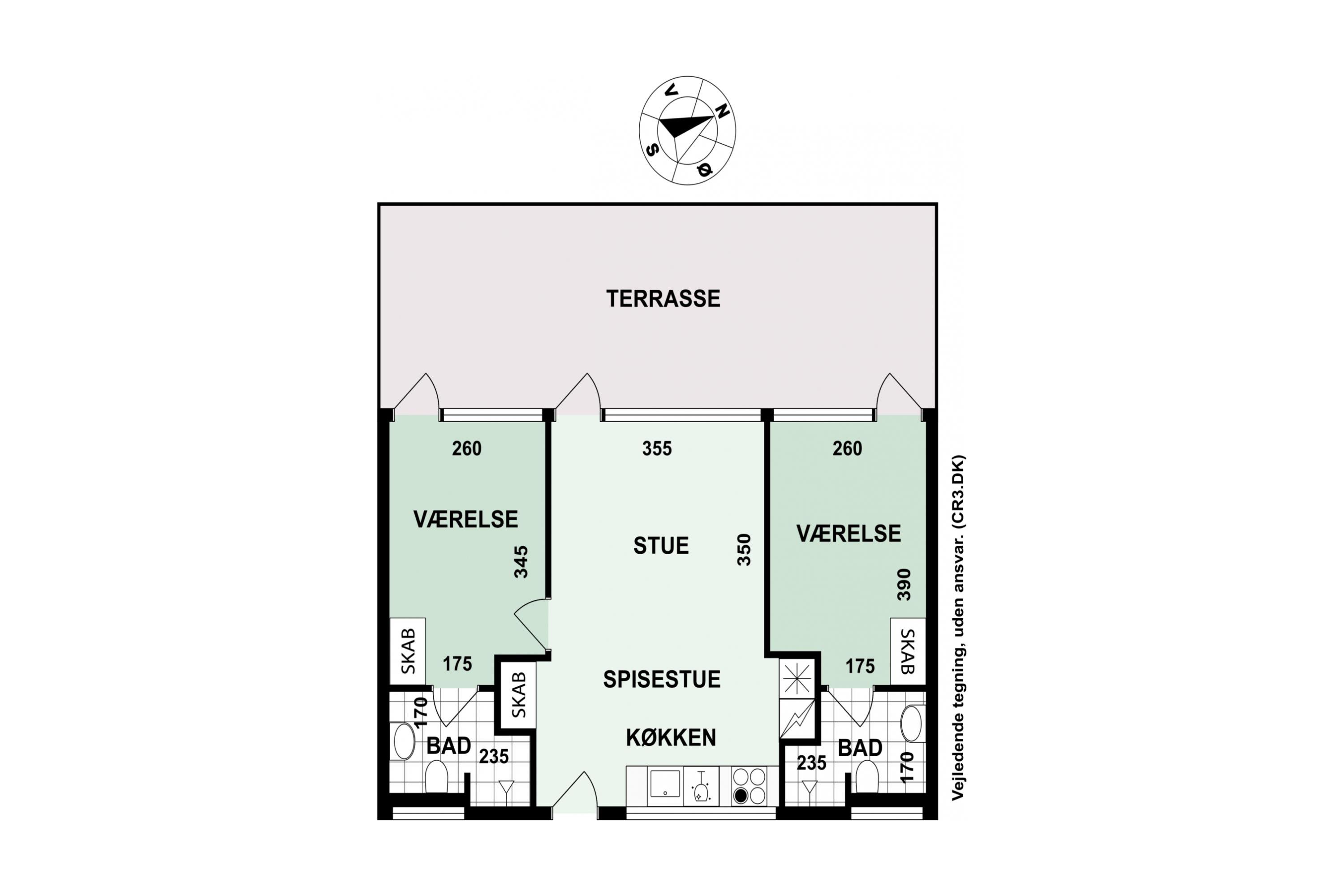 Plantegninger billede af Feriebyen 20, 3250 Gilleleje
