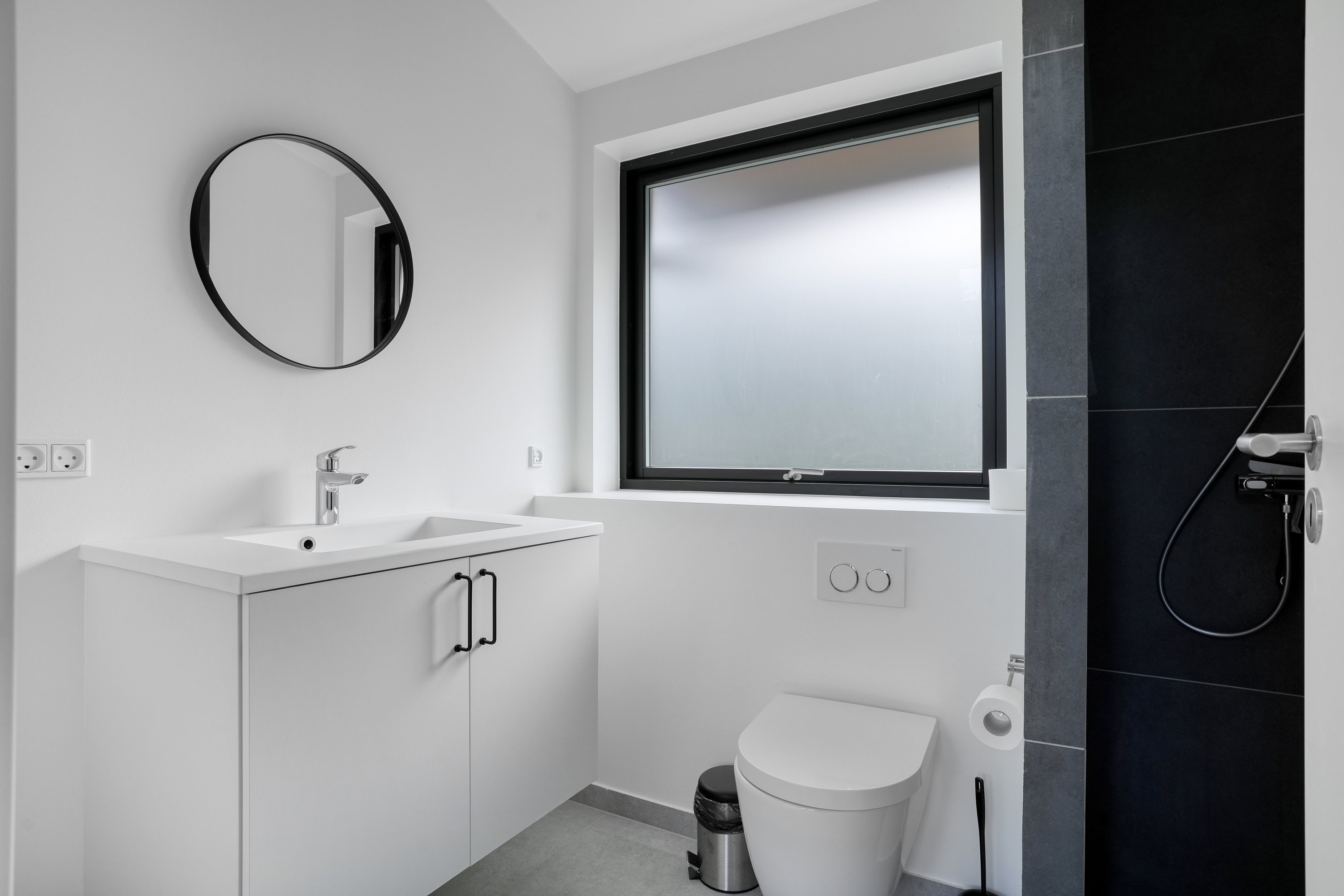 Fremhævet badeværelse billede i fuldskærmstilstand. Billede af Feriebyen 20, 3250 Gilleleje