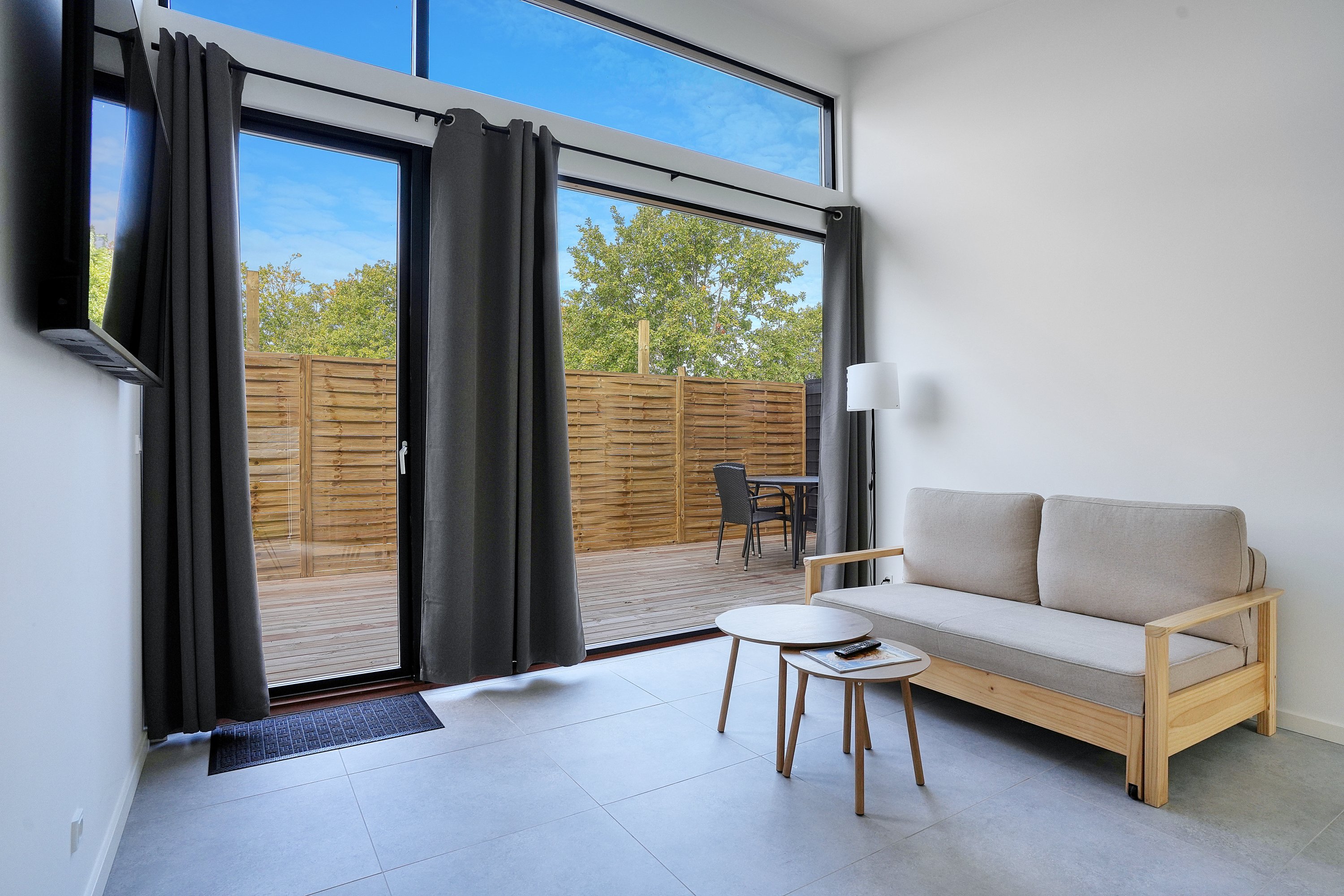 Fremhævet stue billede i fuldskærmstilstand. Billede af Feriebyen 20, 3250 Gilleleje