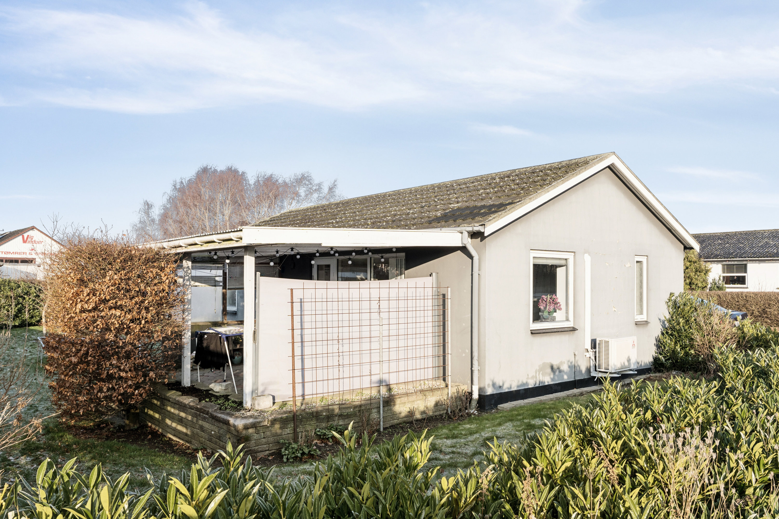 Miniaturebillede 1: set fra haven. Billede af Lindevej 15, 4560 Vig