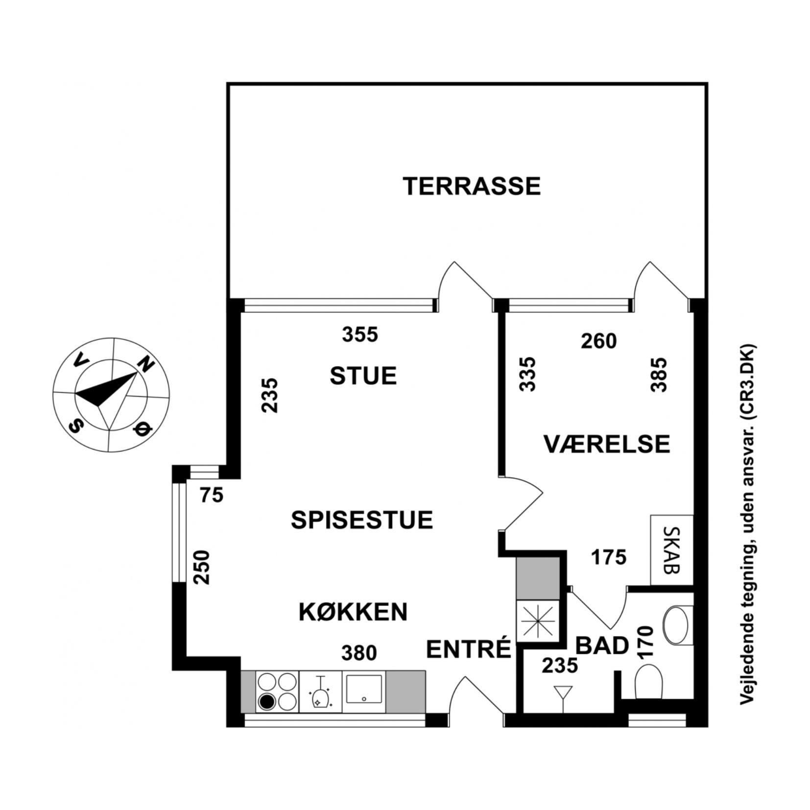 Plantegninger billede af Feriebyen 26, 3250 Gilleleje