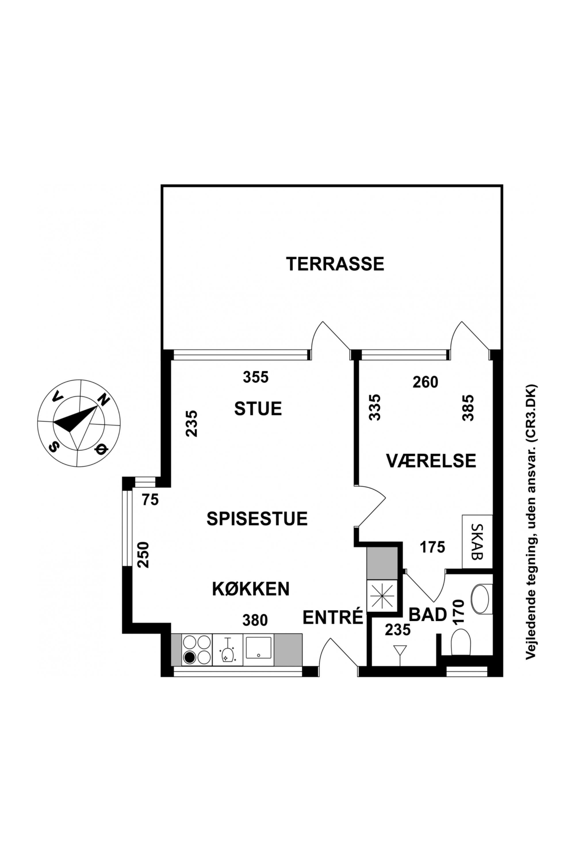 Plantegninger billede af Feriebyen 26, 3250 Gilleleje