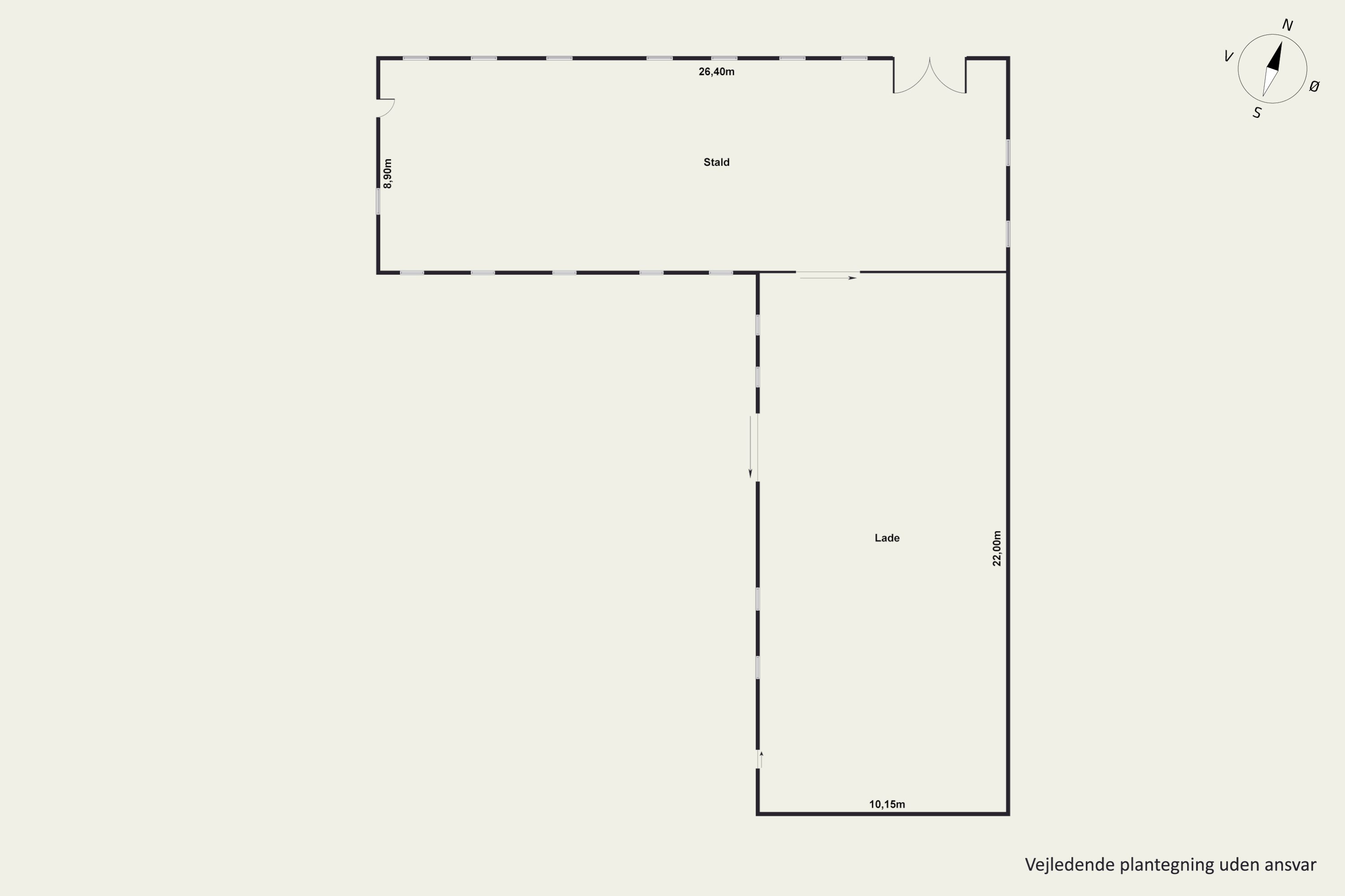 Plantegninger billede af Nyrupvej 32, 9240 Nibe