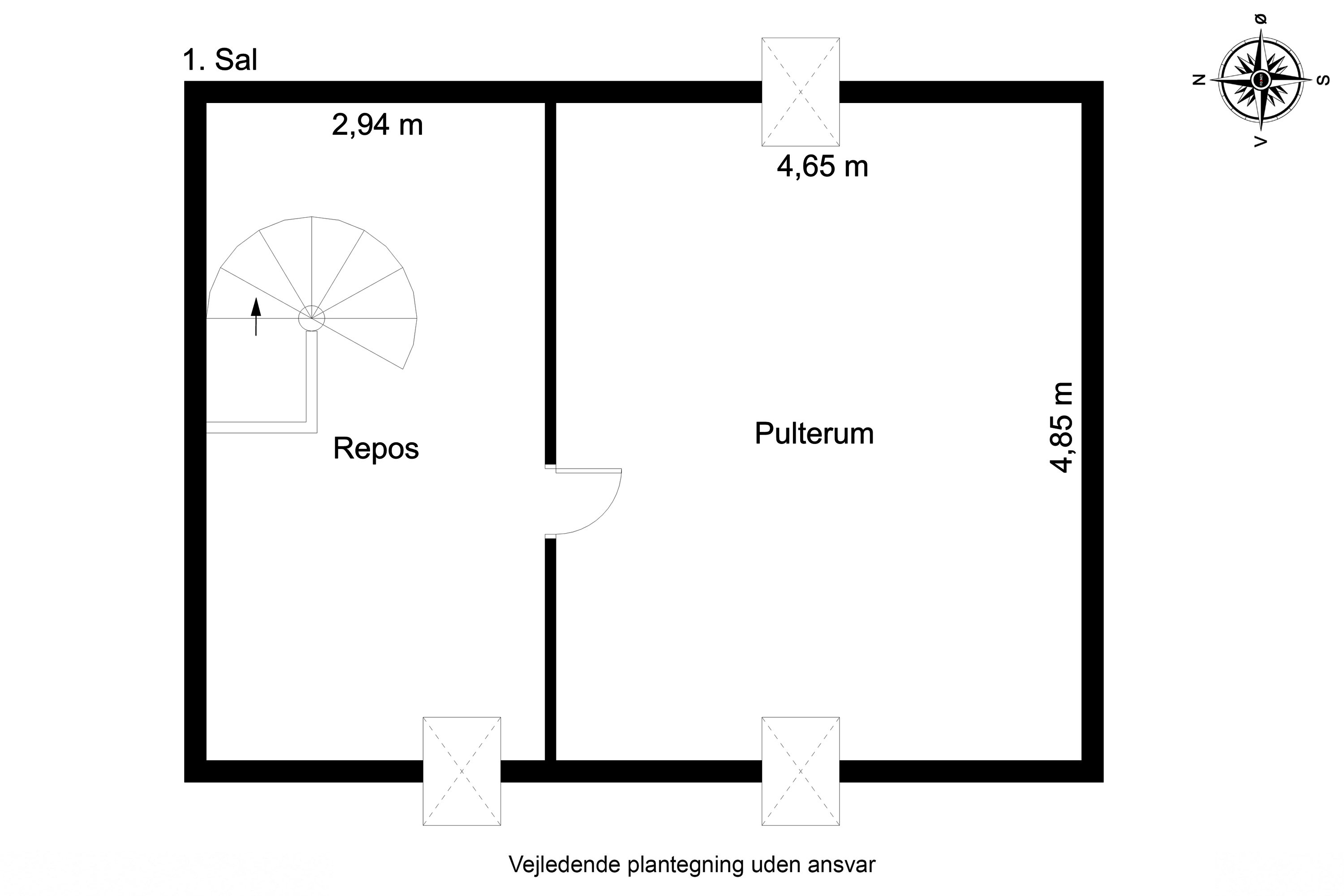 Plantegninger billede af Strandvejen 15, 6840 Oksbøl