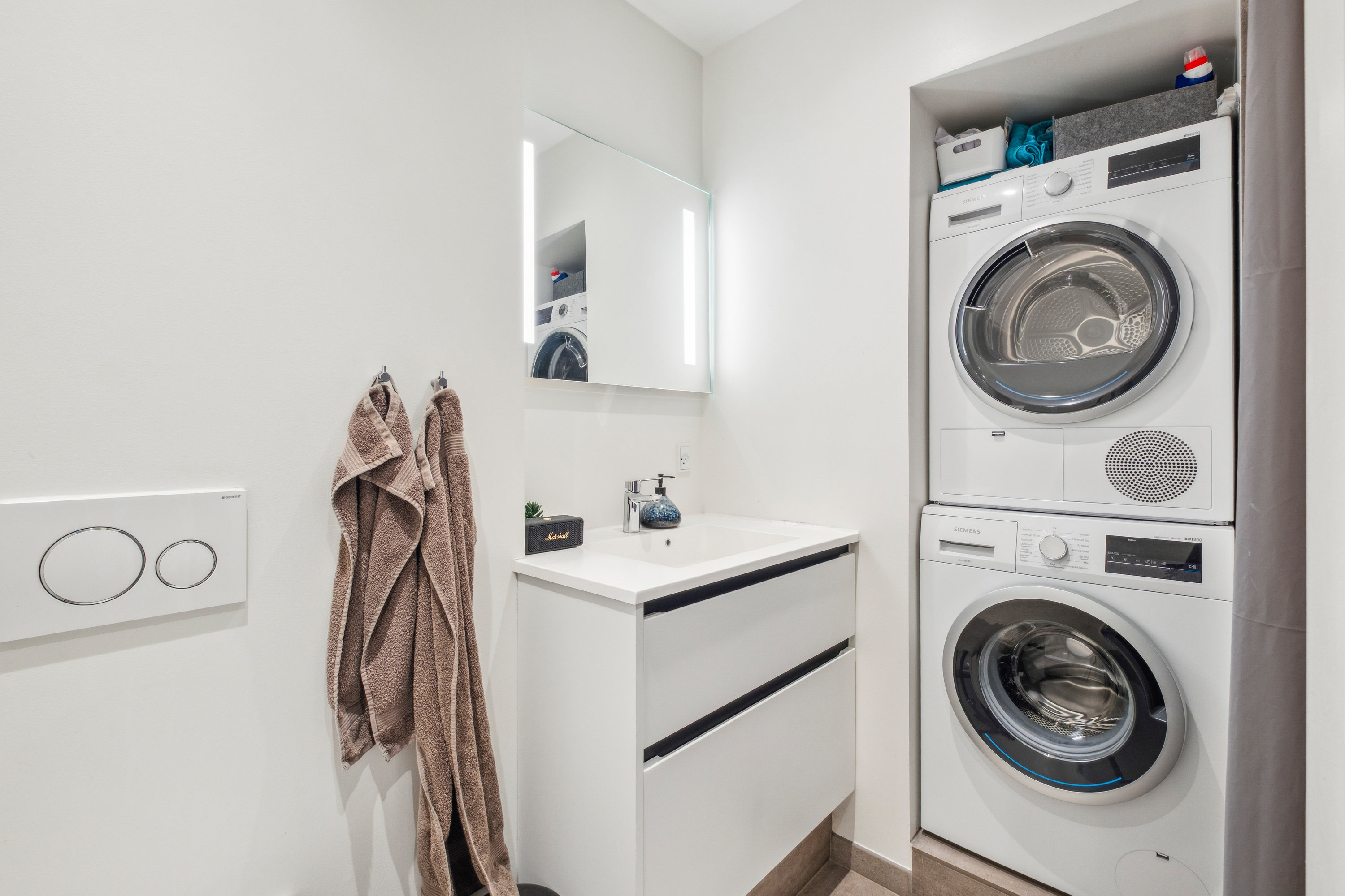 Fremhævet badeværelse billede i fuldskærmstilstand. Billede af Østergravensgade 9, 2. th., 9000 Aalborg