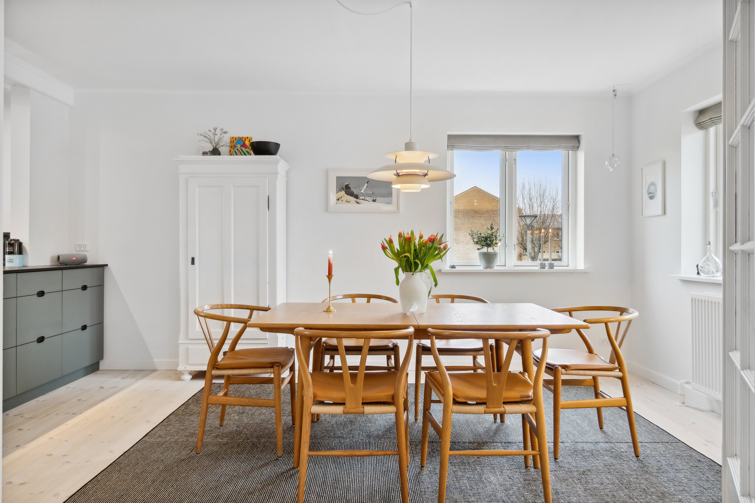 Fremhævet spisestue billede i fuldskærmstilstand. Billede af Dr Egedesvej 1, 4500 Nykøbing Sj