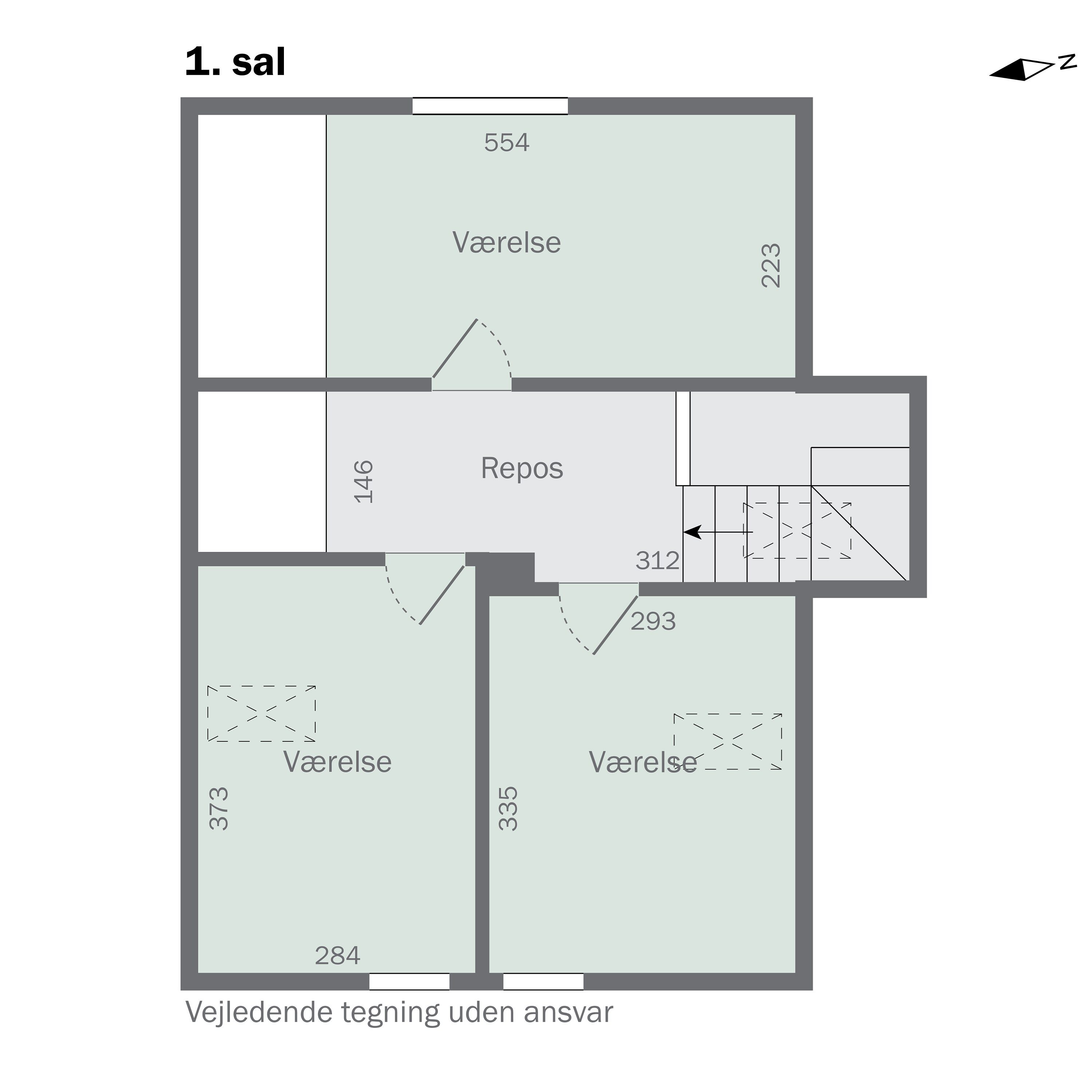 Plantegninger billede af Dr Egedesvej 1, 4500 Nykøbing Sj