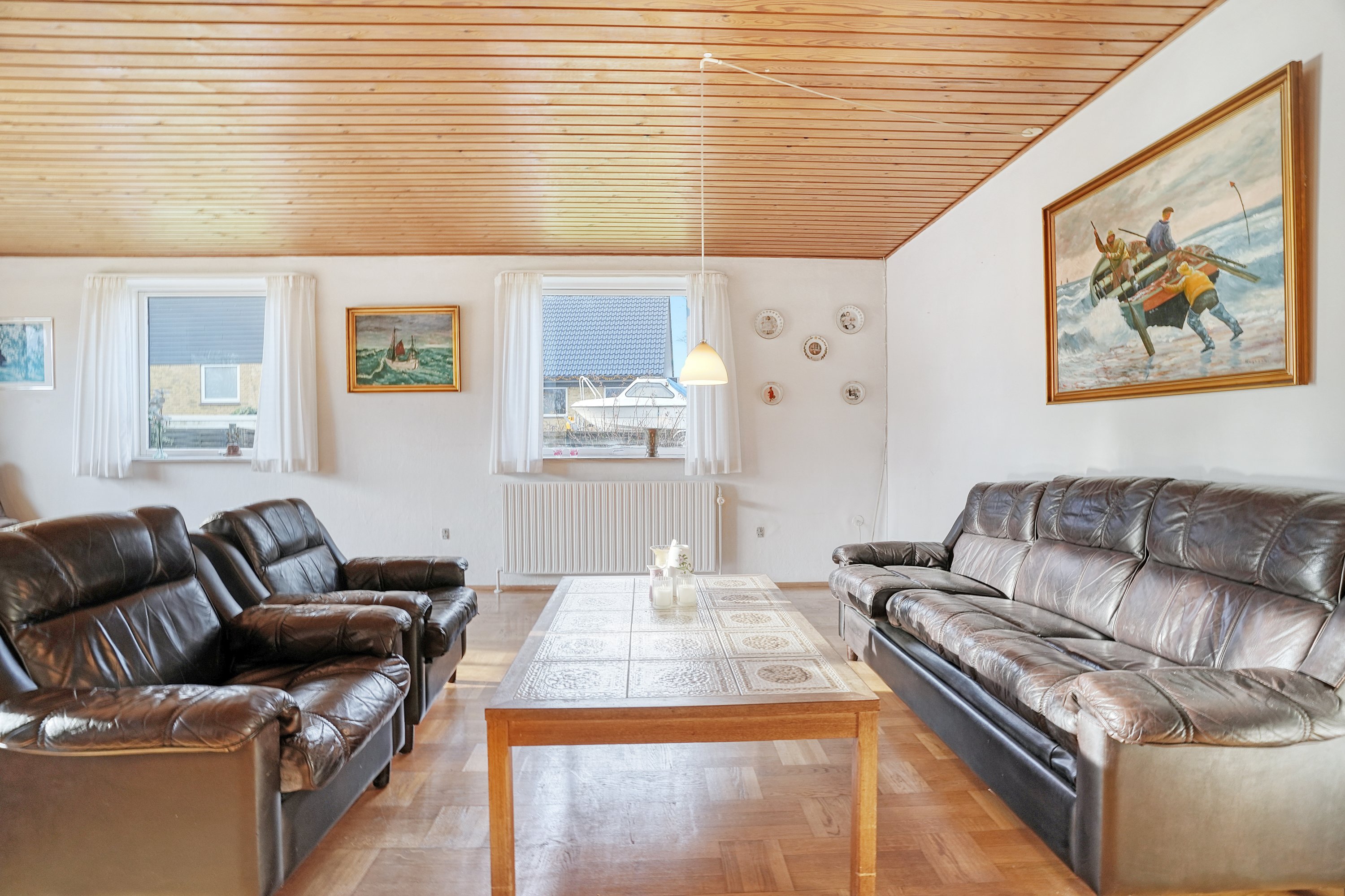 Fremhævet stue billede i fuldskærmstilstand. Billede af Glostrupvej 1, Egebjerg, 4500 Nykøbing Sj