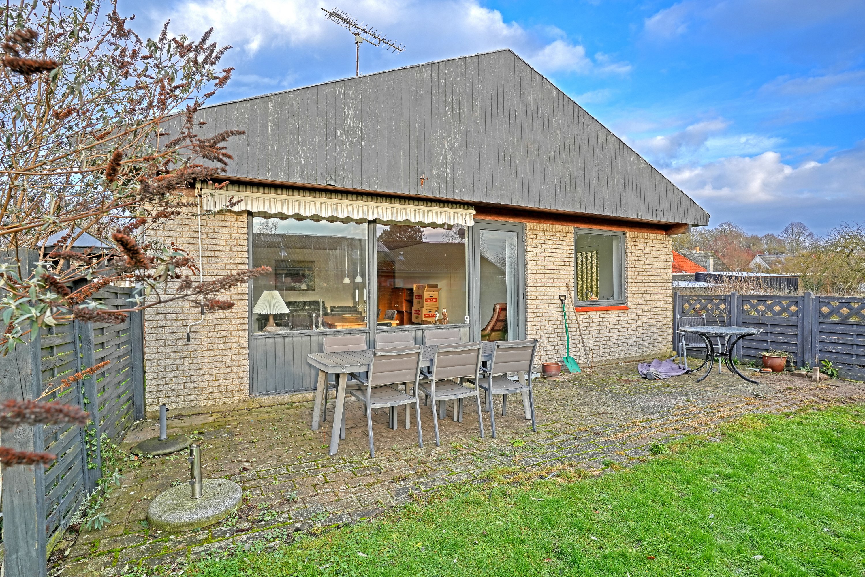 Fremhævet terrasse billede i fuldskærmstilstand. Billede af Glostrupvej 1, Egebjerg, 4500 Nykøbing Sj