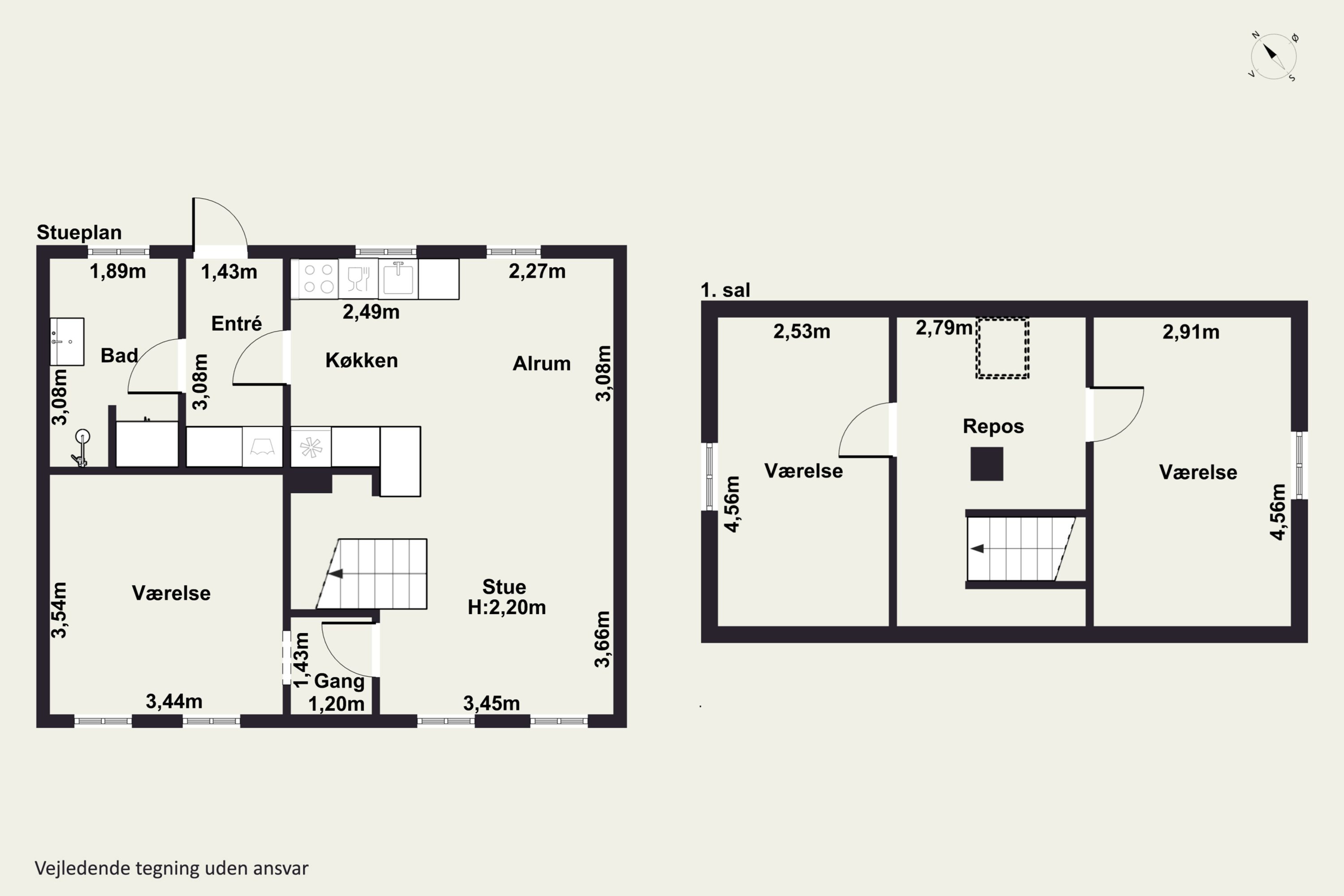 Plantegninger billede af Rødhøj 9, 4550 Asnæs