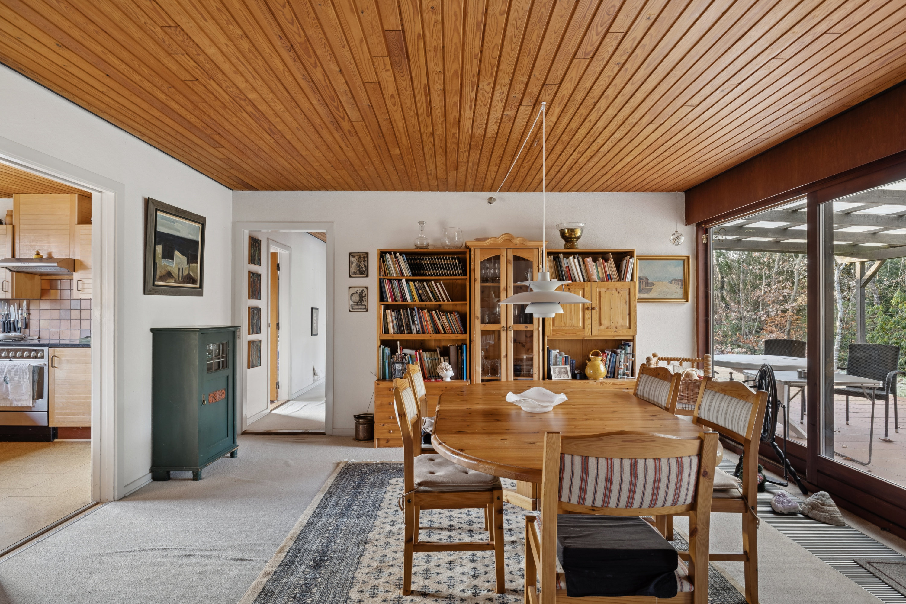 Fremhævet stue billede i fuldskærmstilstand. Billede af Fyrrestien 13, Birgittelyst, 8800 Viborg