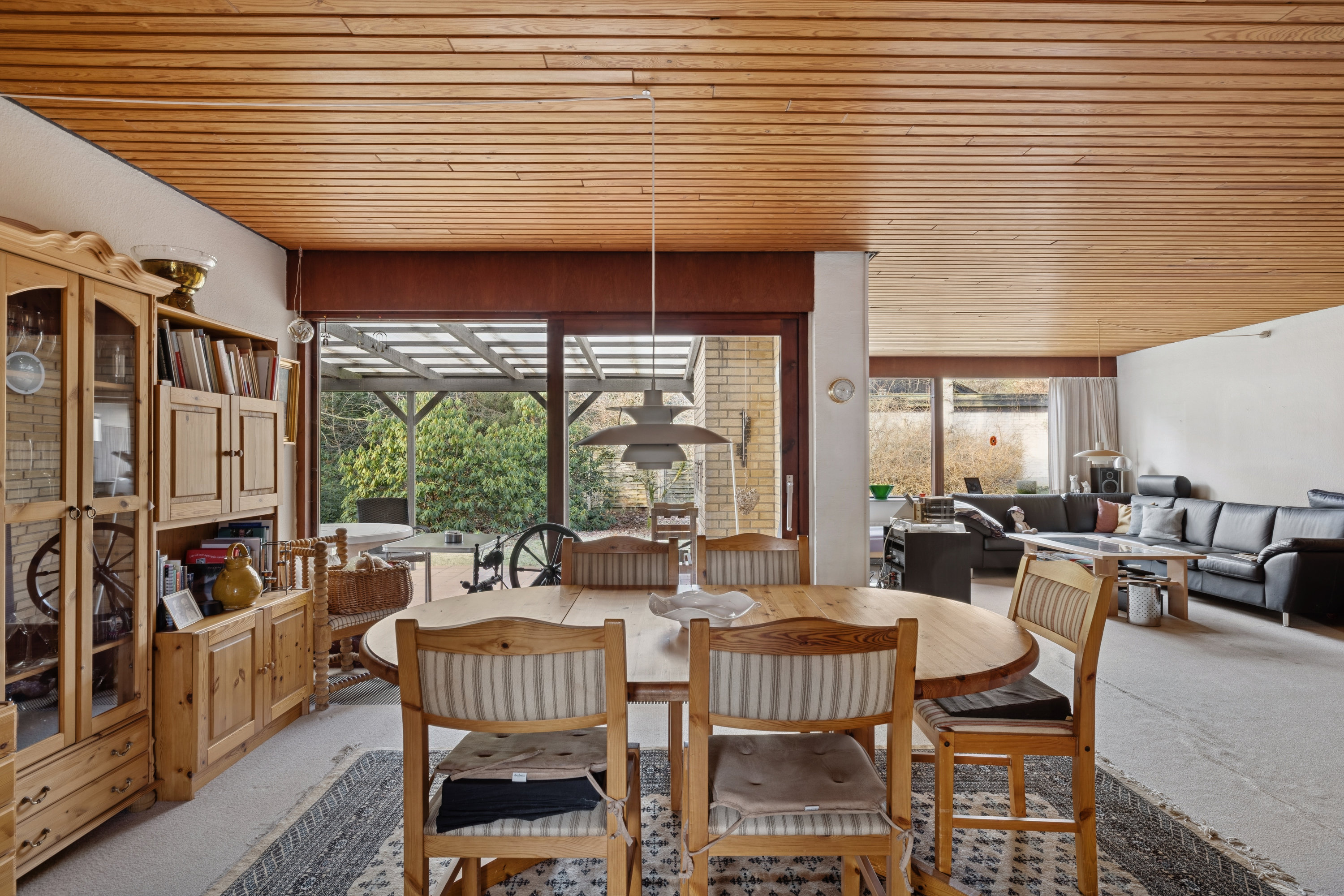 Fremhævet stue billede i fuldskærmstilstand. Billede af Fyrrestien 13, Birgittelyst, 8800 Viborg