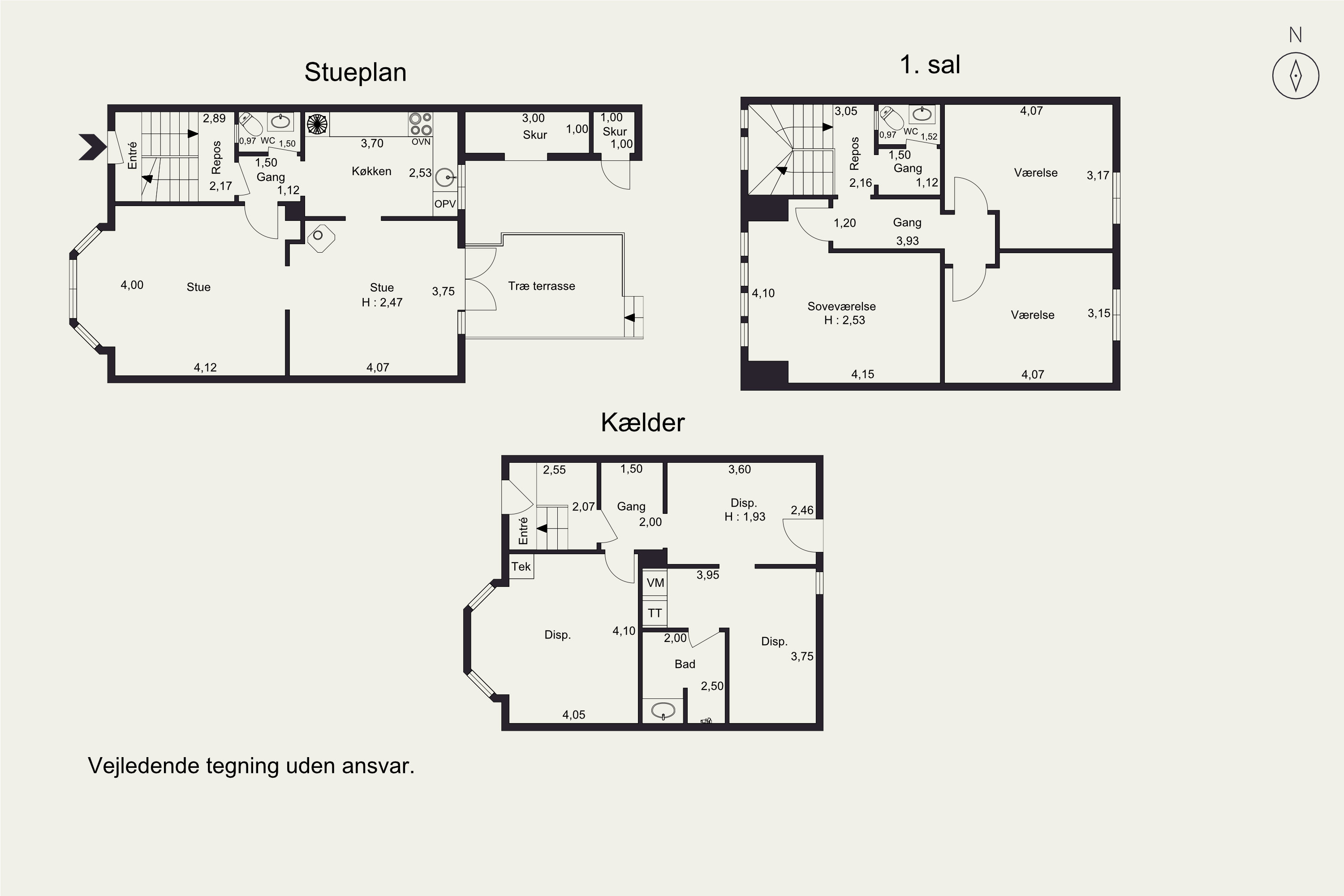 Plantegninger billede af Gormsgade 6, 8700 Horsens