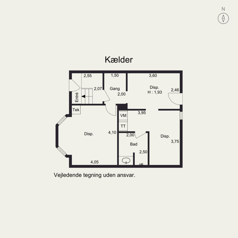 Plantegninger billede af Gormsgade 6, 8700 Horsens