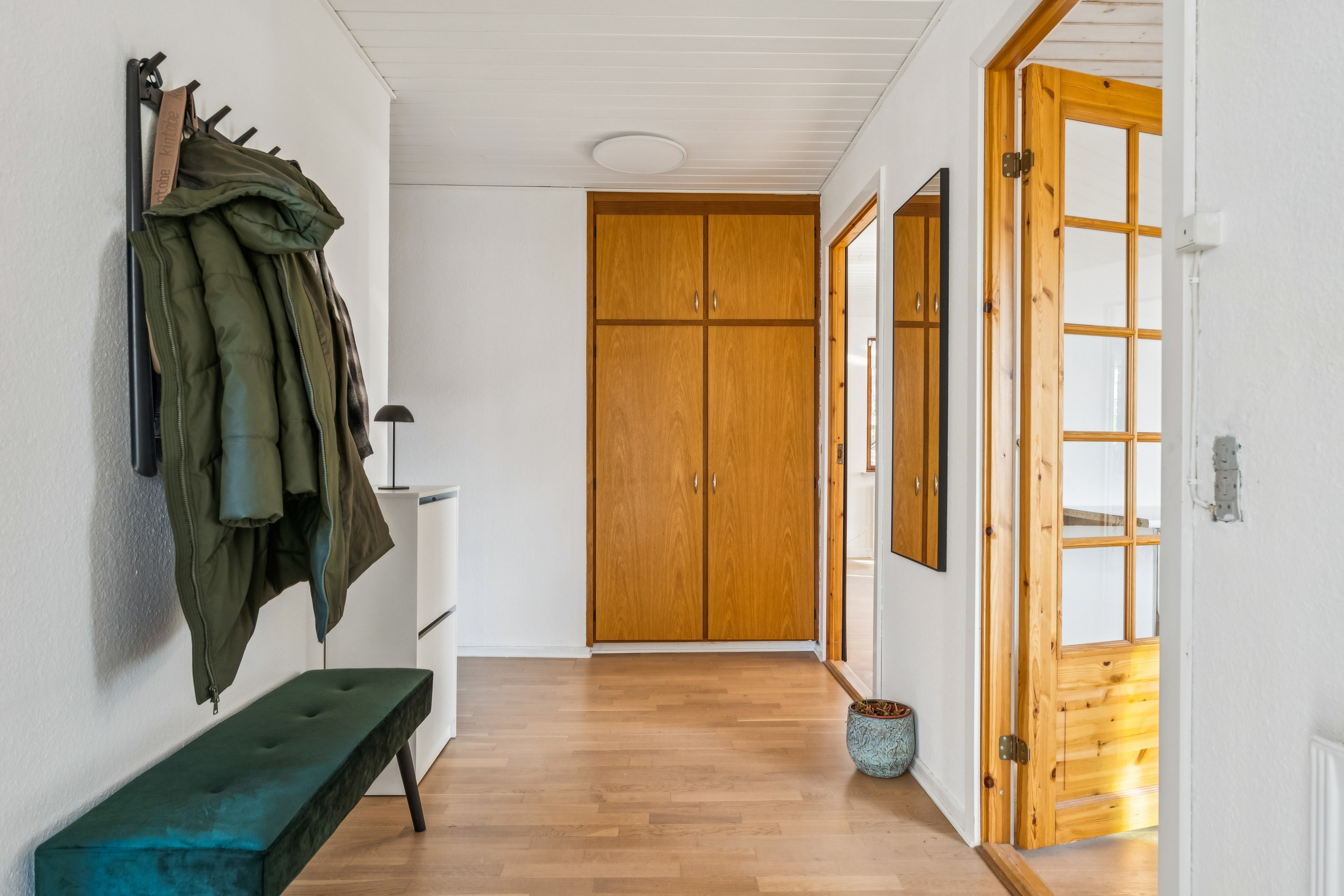 Fremhævet gang billede i fuldskærmstilstand. Billede af Hasselvej 3, 8930 Randers NØ