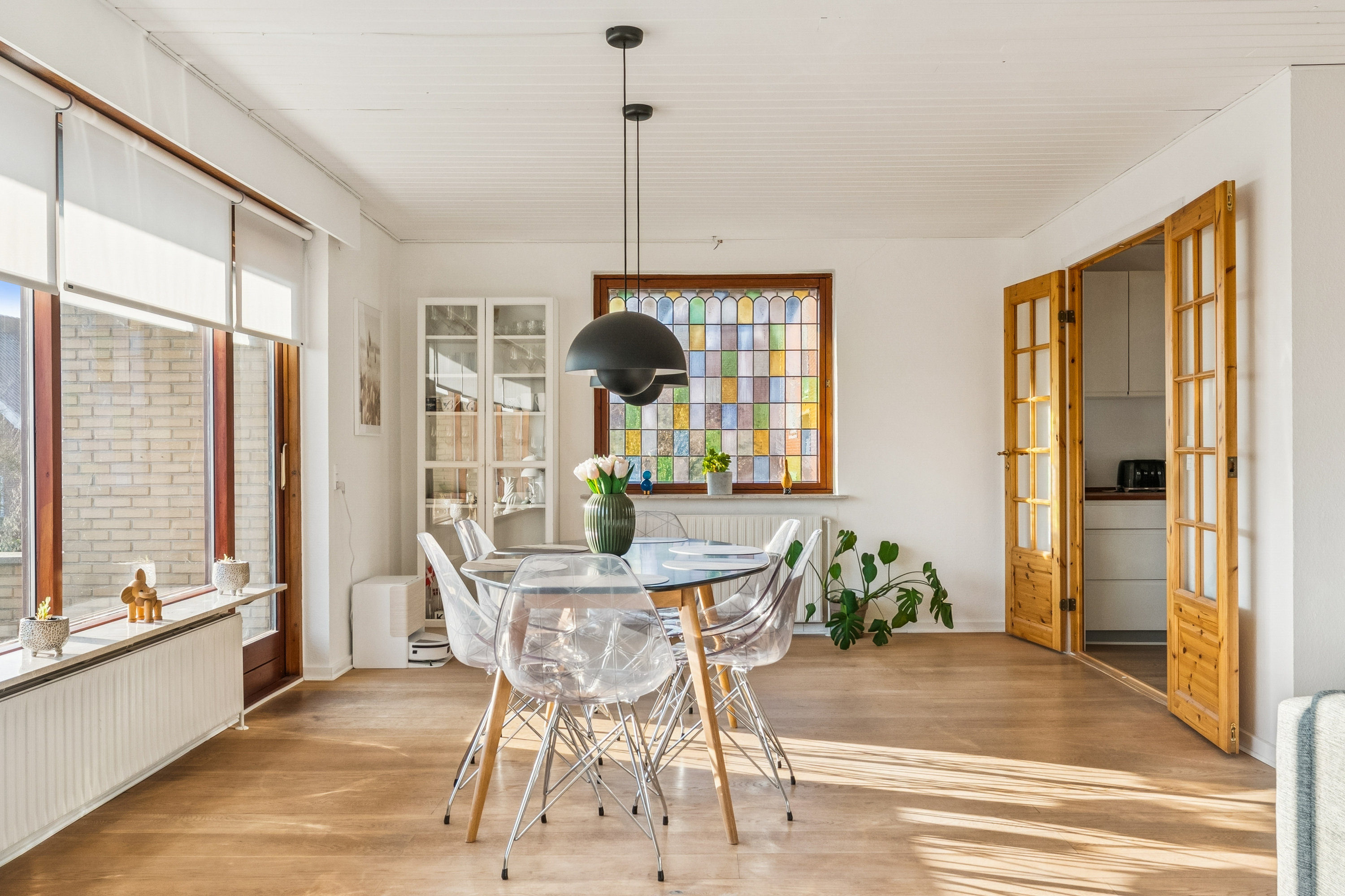 Fremhævet spisestue billede i fuldskærmstilstand. Billede af Hasselvej 3, 8930 Randers NØ