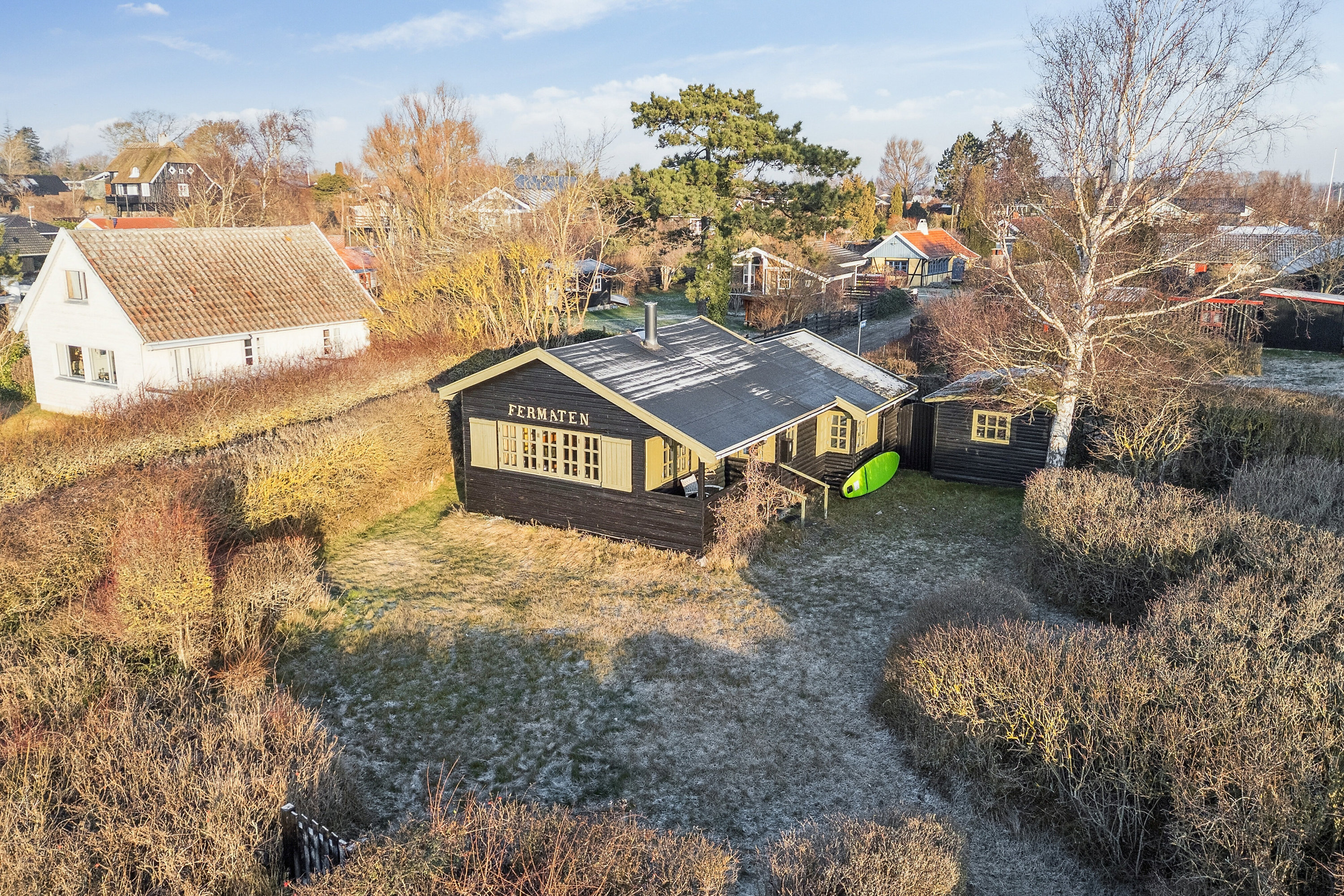 Miniaturebillede 1: luftfoto. Billede af Gammel Strandvej 115, Bisserup, 4243 Rude