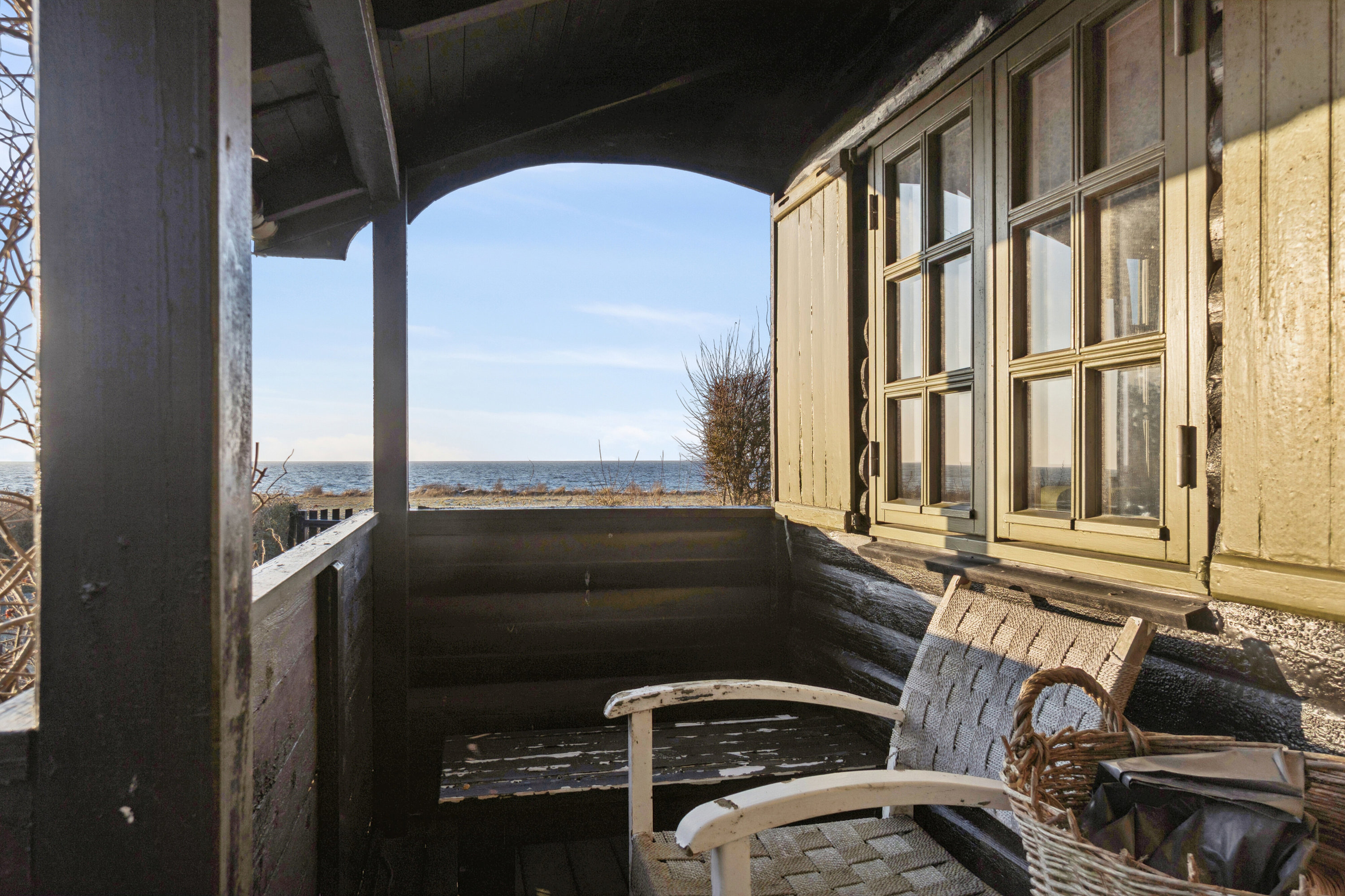 Fremhævet overdækket terrasse billede i fuldskærmstilstand. Billede af Gammel Strandvej 115, Bisserup, 4243 Rude