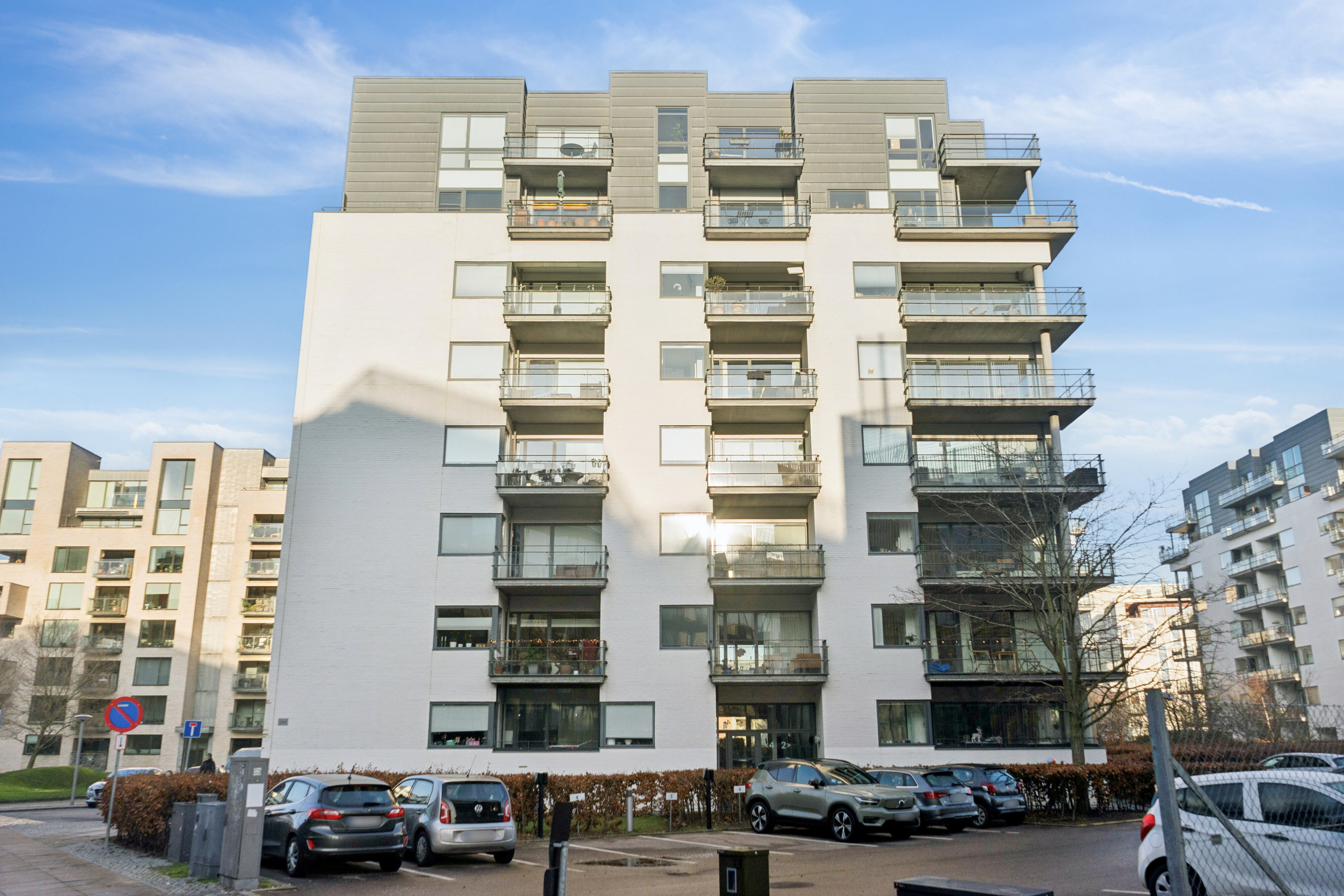 Fremhævet facade billede i fuldskærmstilstand. Billede af Jens Otto Krags Gade 2, 4. th., 2300 København S