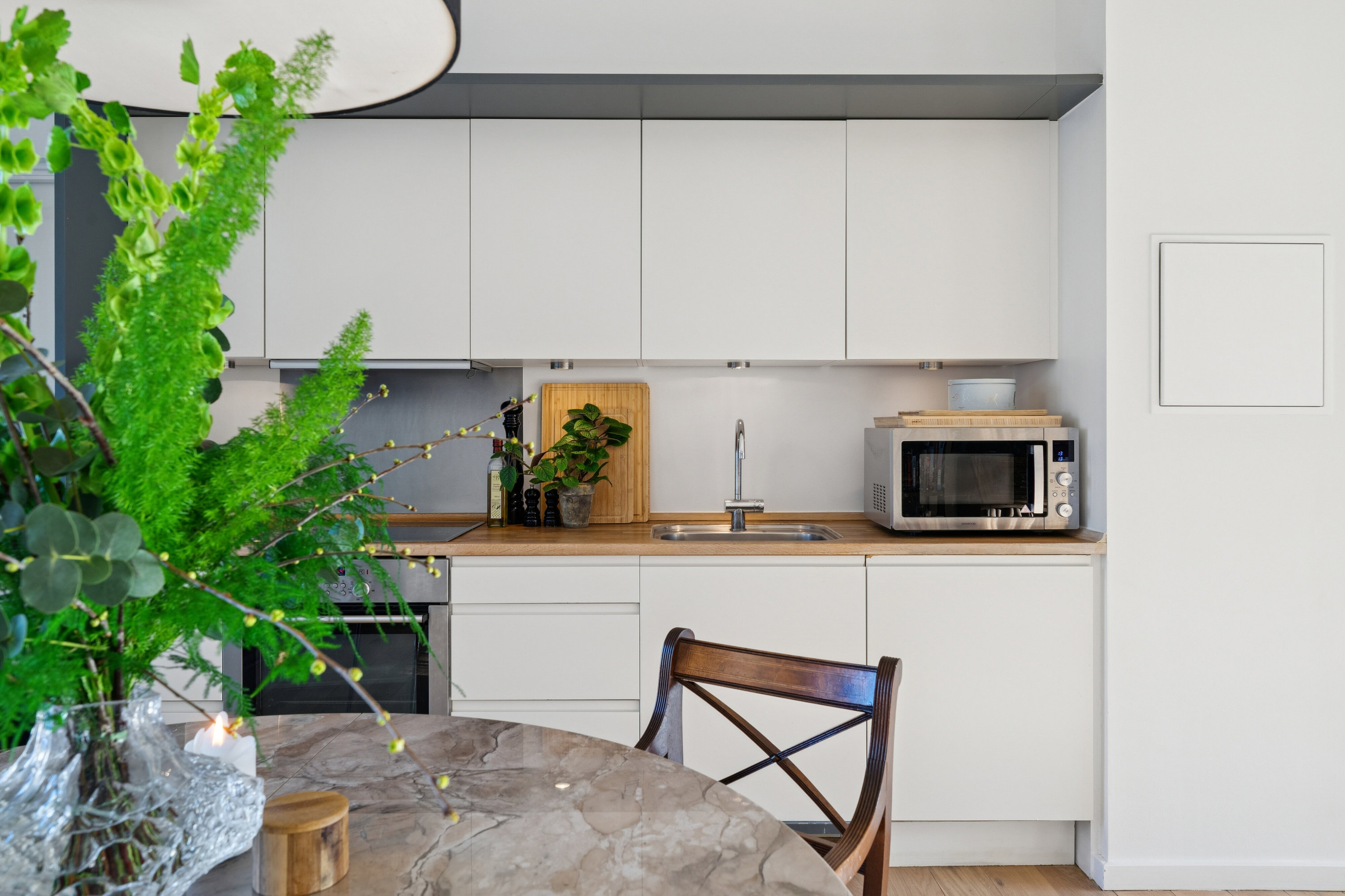 Fremhævet køkken billede i fuldskærmstilstand. Billede af Jens Otto Krags Gade 2, 4. th., 2300 København S